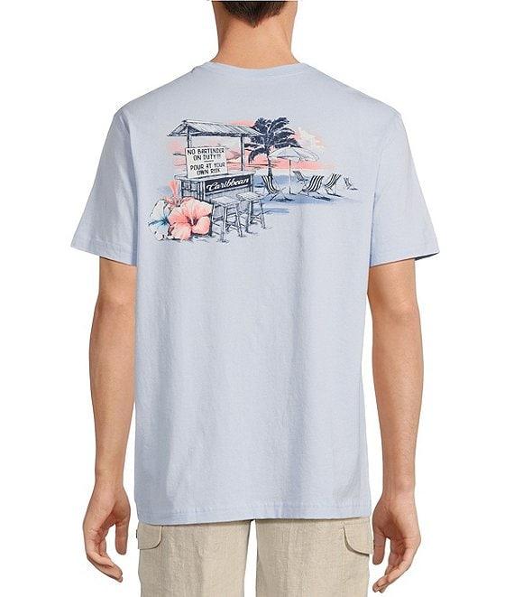 Caribbean Bartender On Duty Short Sleeve Graphic T-Shirt Product Image