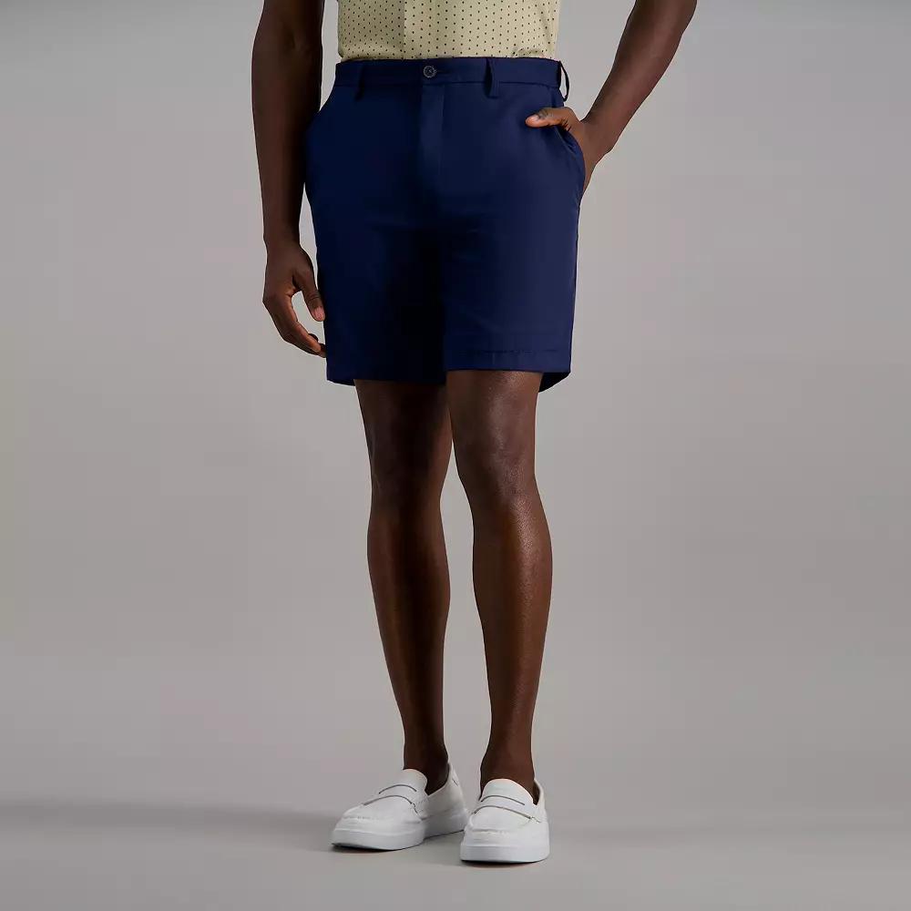 Men's Haggar® Cool 18® Pro 7-Inch Performance Flex Straight Fit Shorts,  Product Image