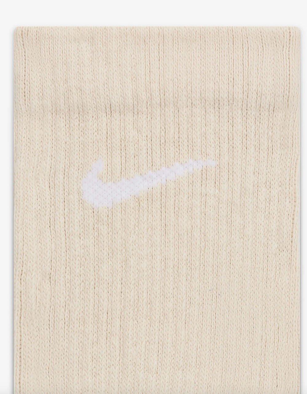 NIKE Everyday Plus 3 Pack Cushioned Mens Crew Socks - PINK/BROWN Product Image
