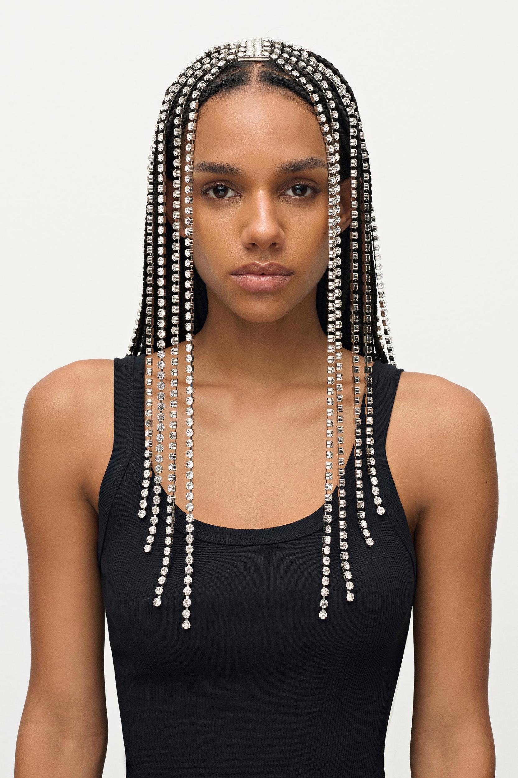 Crystal Fringe Headband Product Image