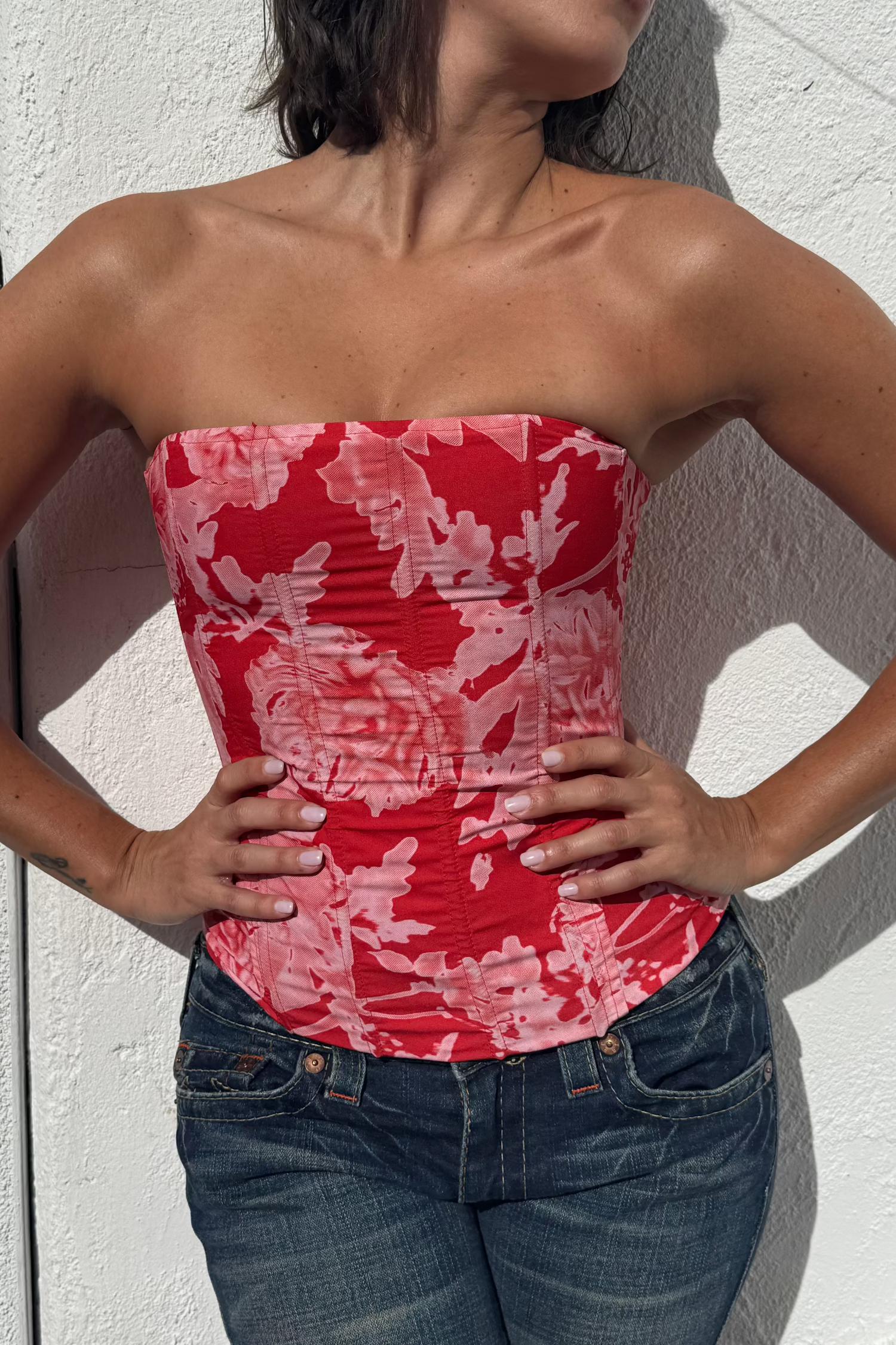 LIBRA CORSET - SIREN DAMASK Product Image