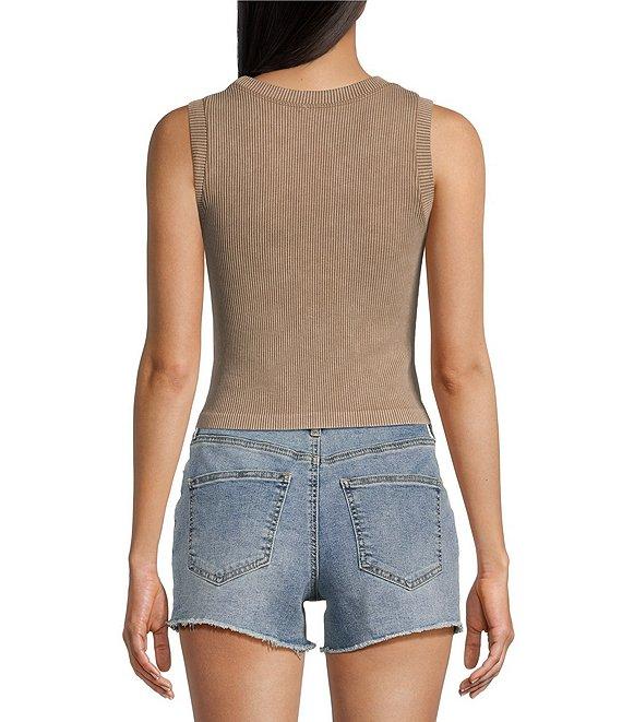 Moa Moa Sleeveless Crewneck Tank Top Product Image