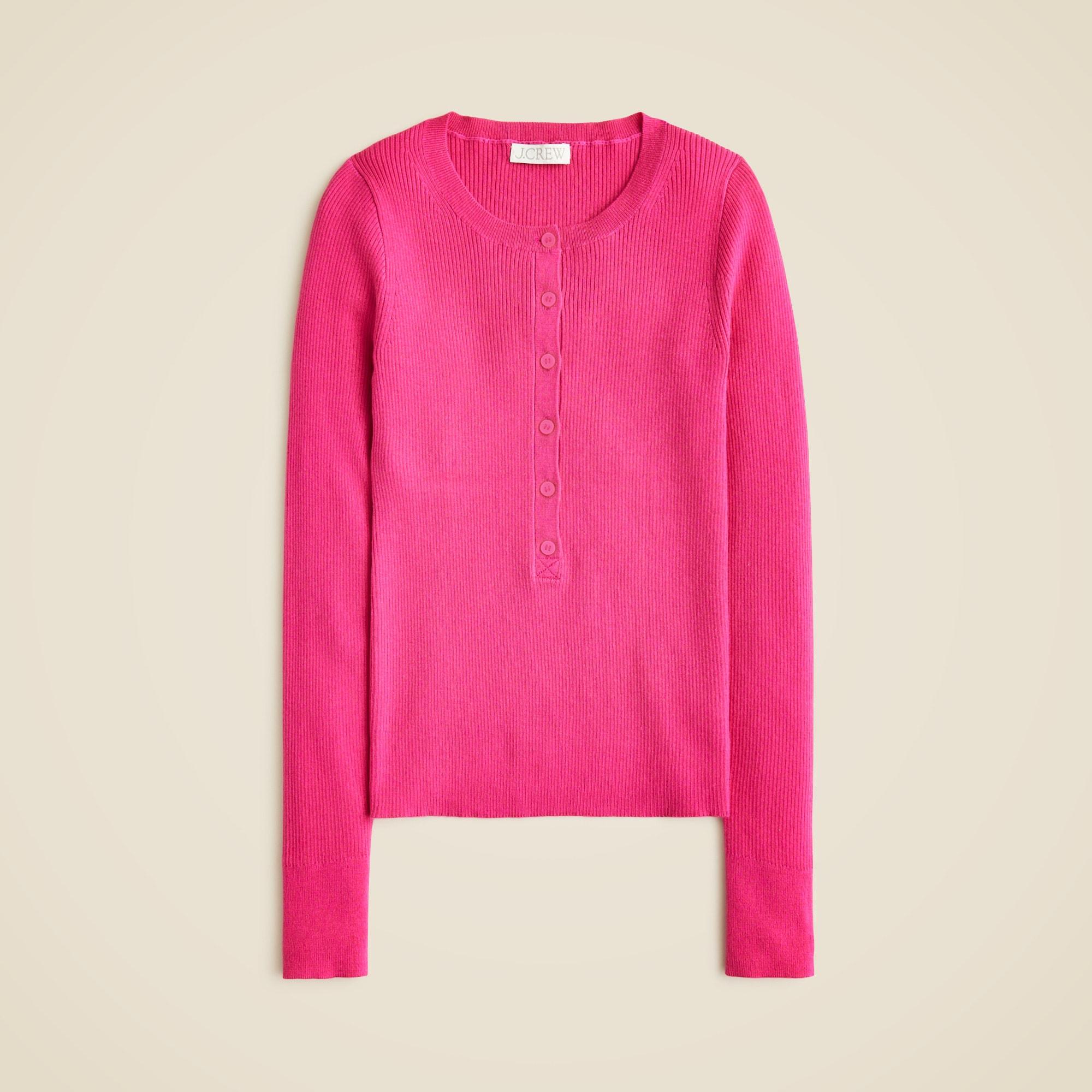 Henley sweater in TENCEL™ blend Product Image