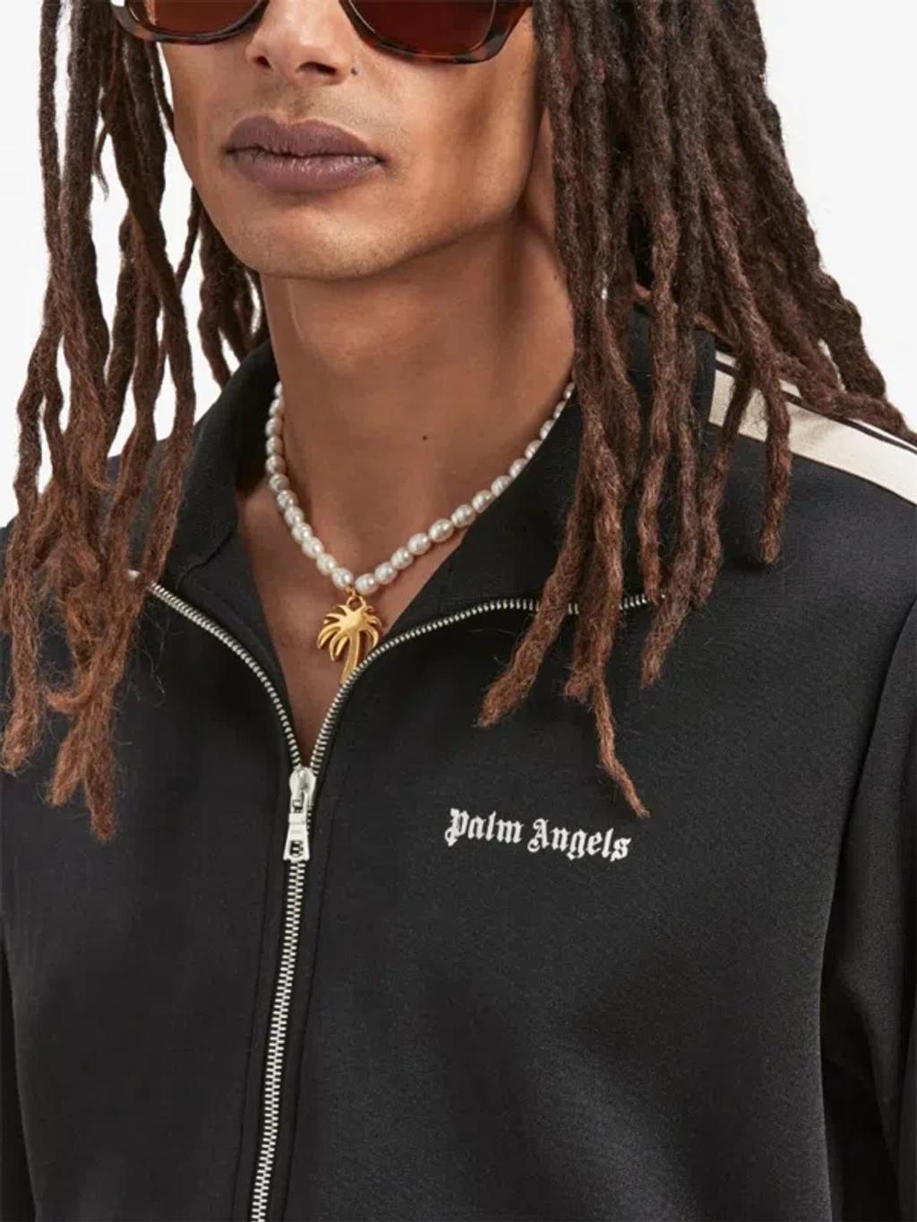 logo-embroidered sport jacket Product Image