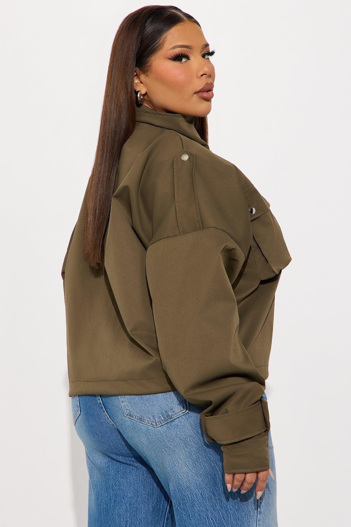 Kimberly Utility Jacket - Olive Product Image