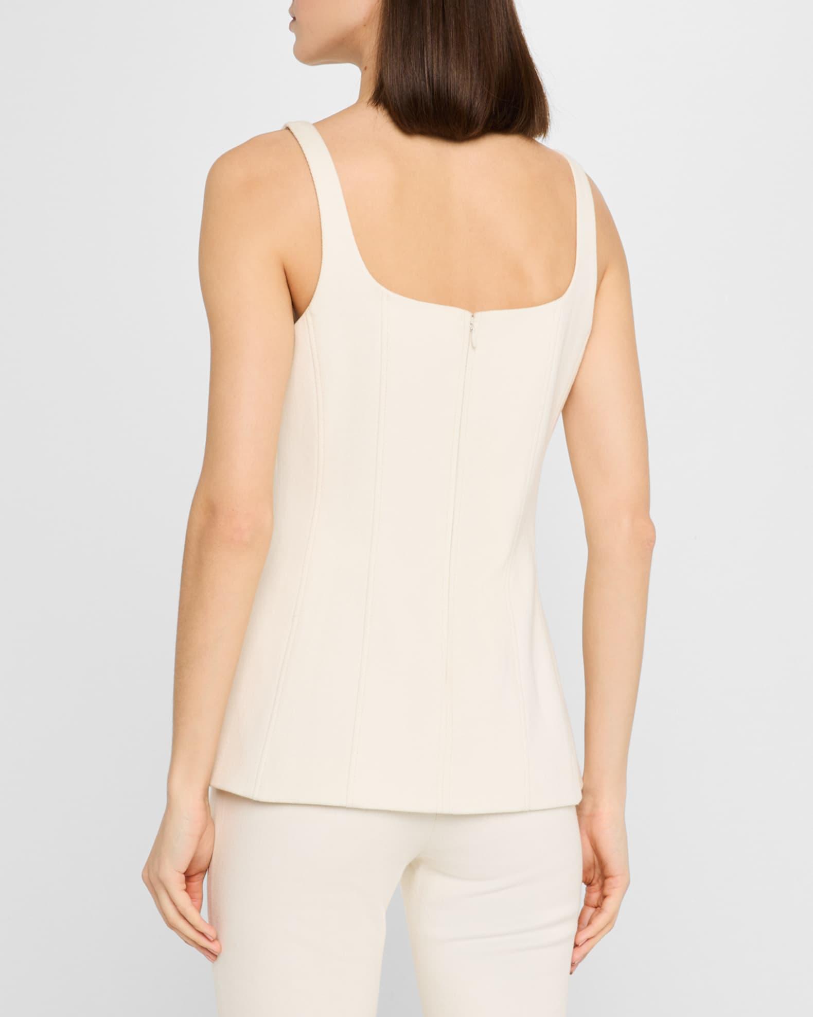 Liana Fitted Sleeveless Top Product Image