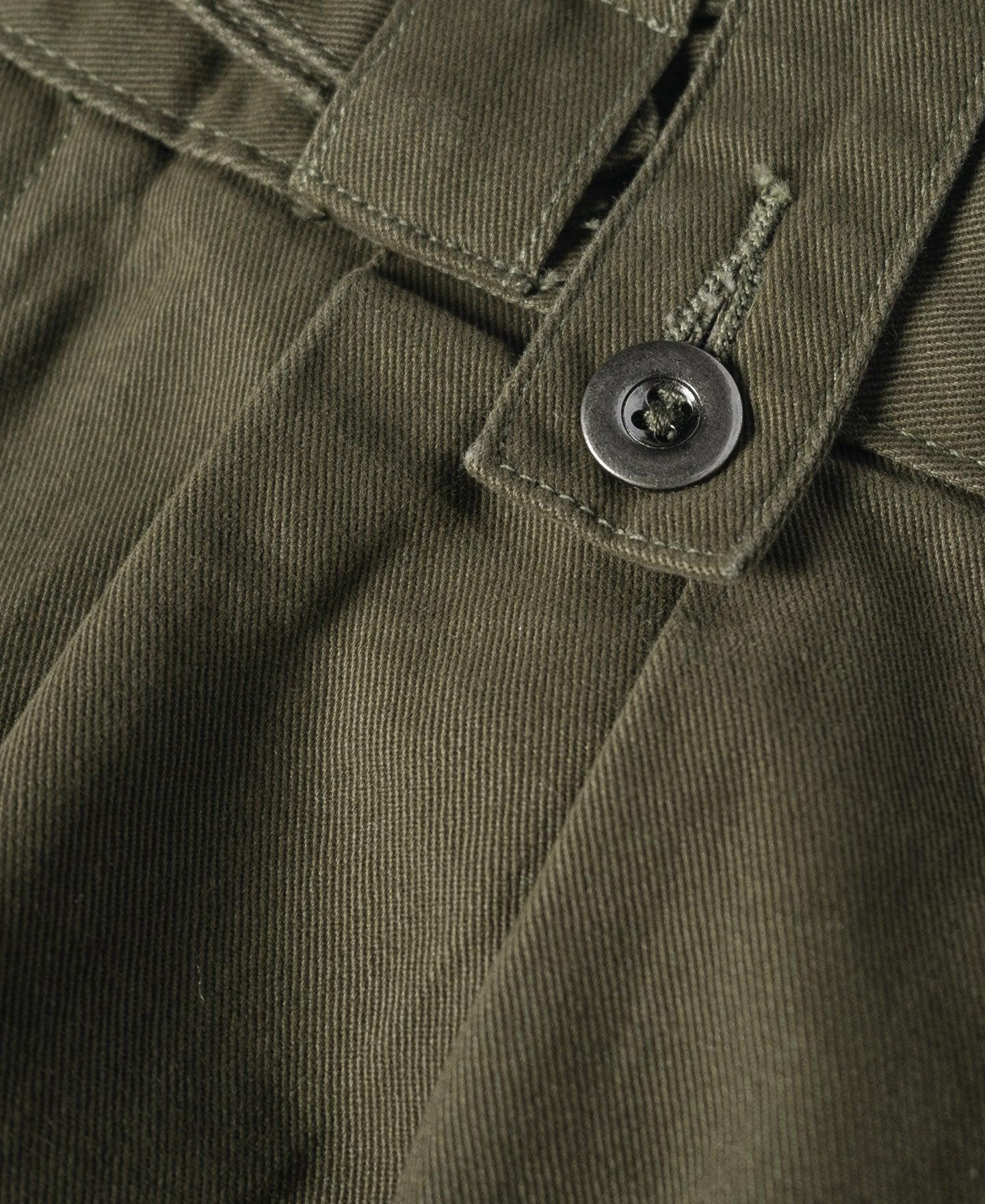 1943 British Army KD & JG Gurkha Bermuda Pants - Olive Product Image