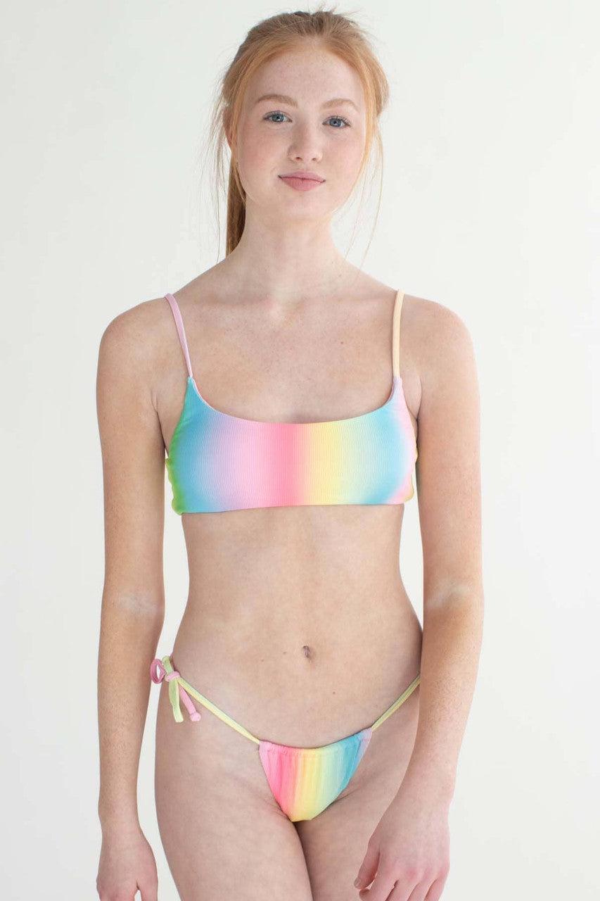 Soft Rainbow Bikini Bottom Product Image