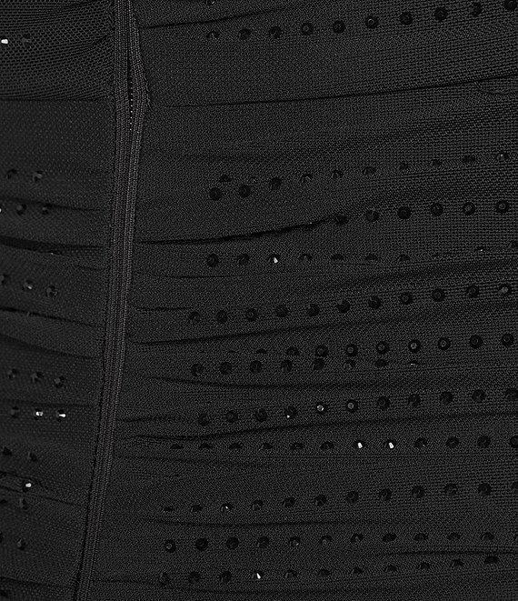 Lulus Strapless Rhinestone Bodycon Mini Dress Product Image