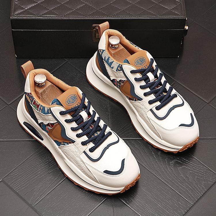 Platform Panel Sneakers Product Image