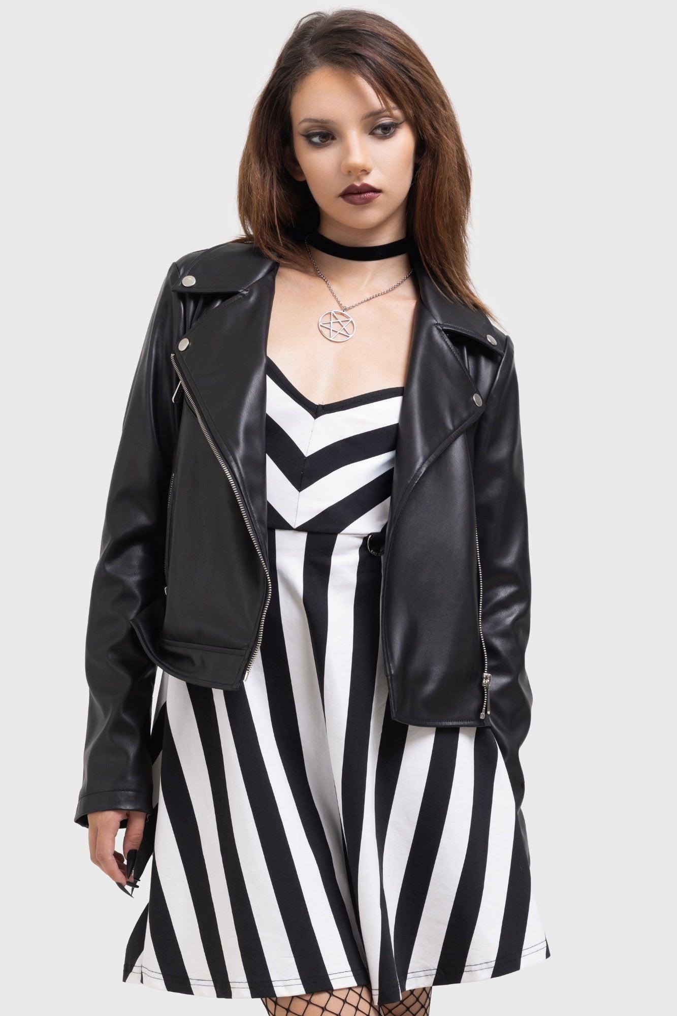 Stripe O Negative Dress Female Product Image