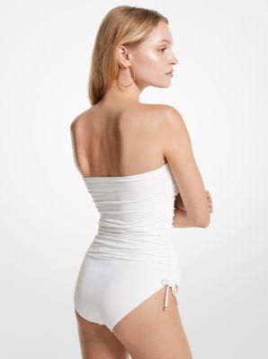 Stretch Nylon Ruched Swimsuit Product Image