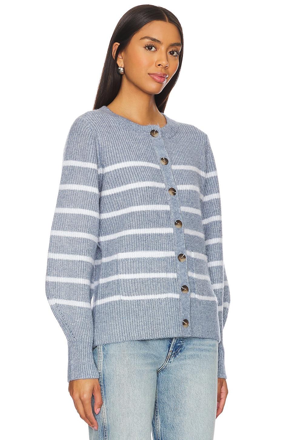 Josie Structured Stripe Cardigan 525 Product Image