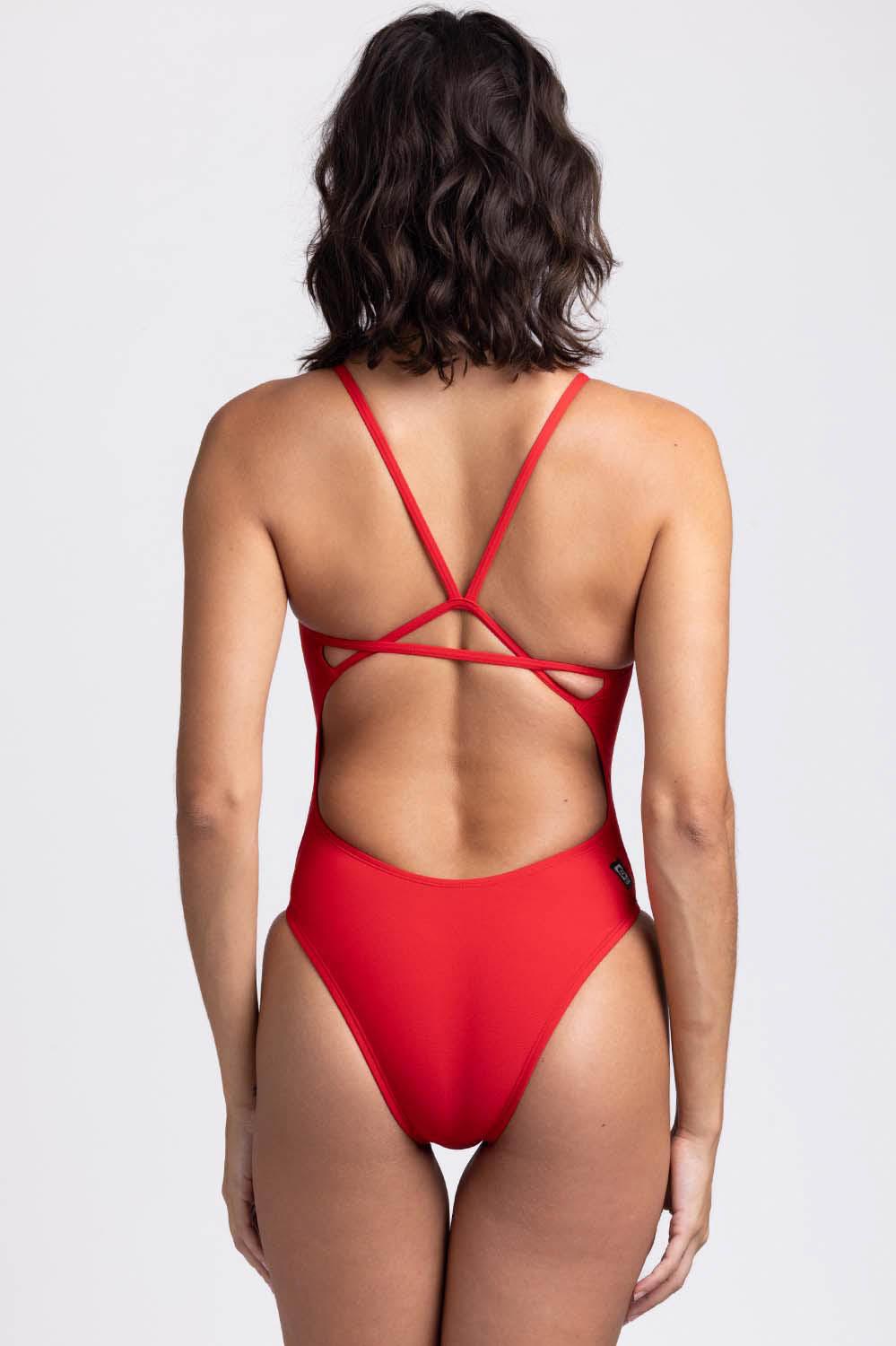 Perry One Piece Swimsuit - Red Female Product Image