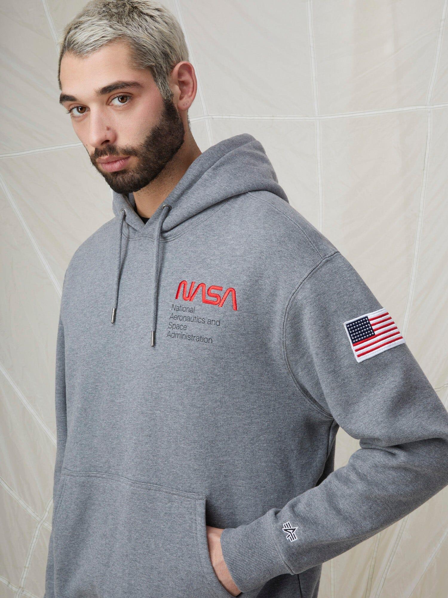 NASA WORM LOGO HOODIE Unisex Product Image