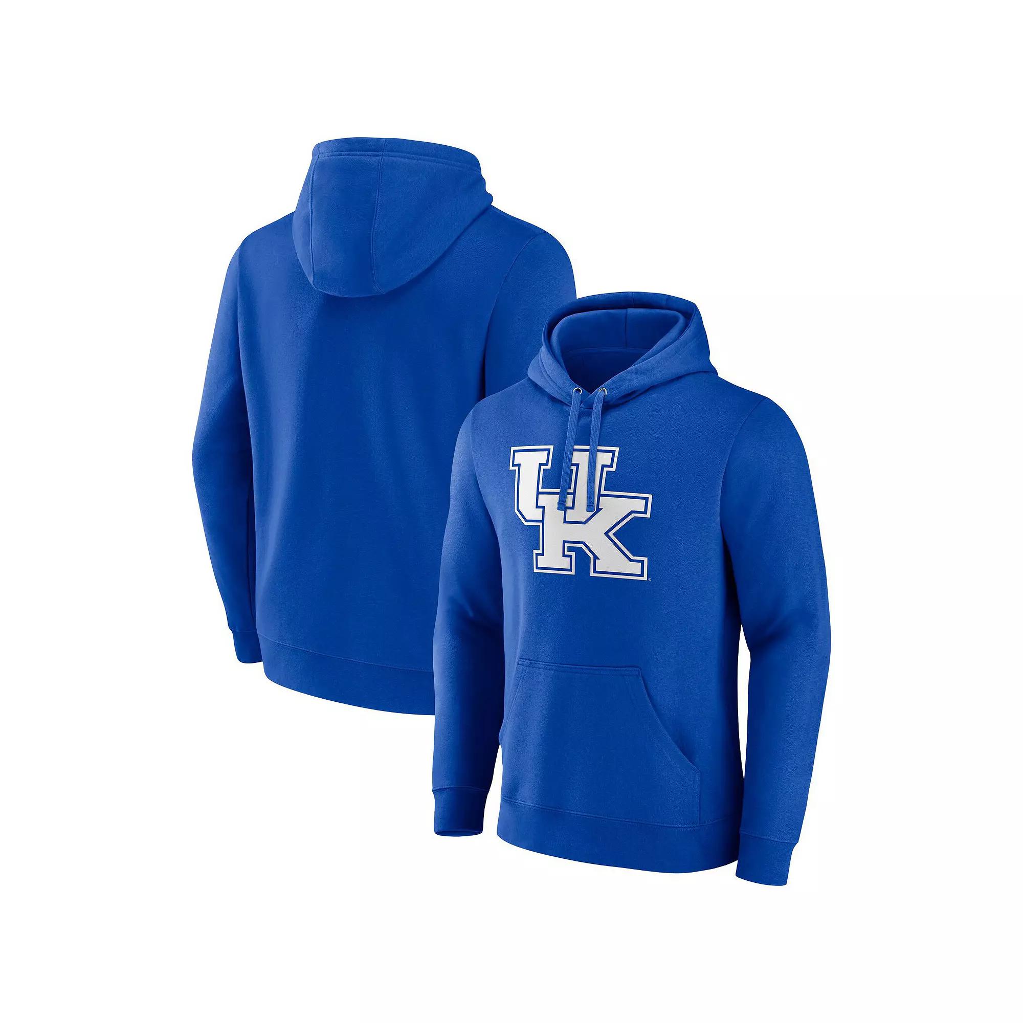 Men's Fanatics Royal Kentucky Wildcats Applique Fleece Pullover Hoodie,  Product Image