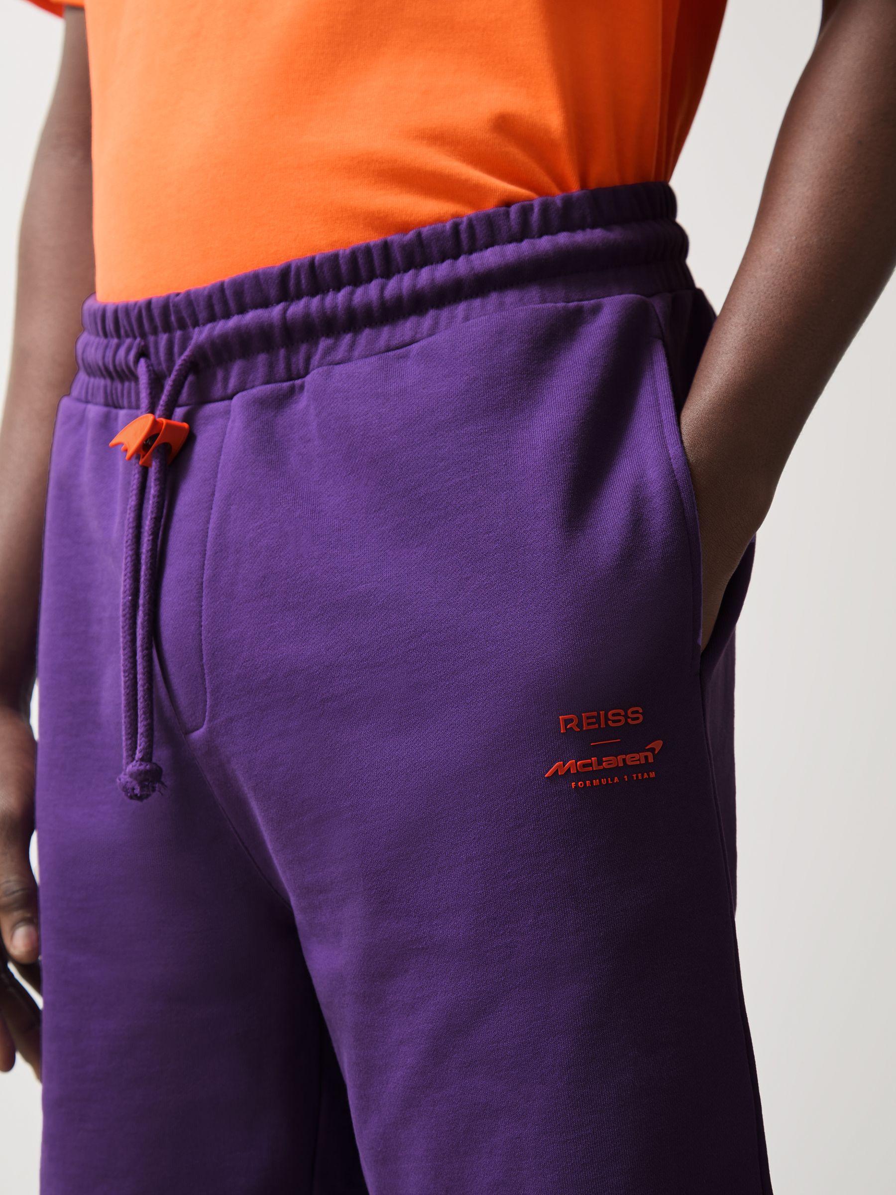 McLaren F1 Team Drawstring Shorts in Purple Product Image