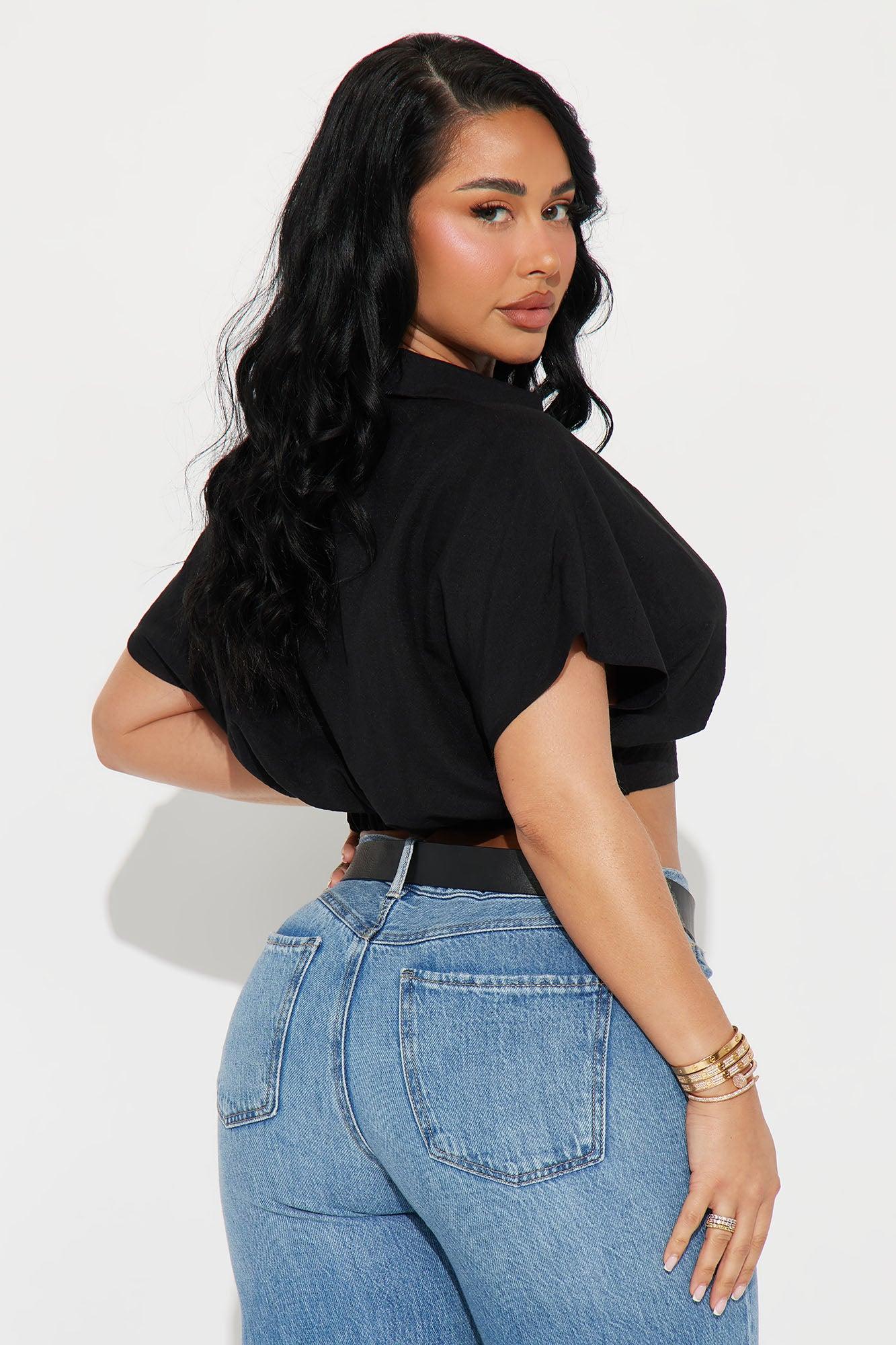 Perfect Breeze Top - Black Product Image