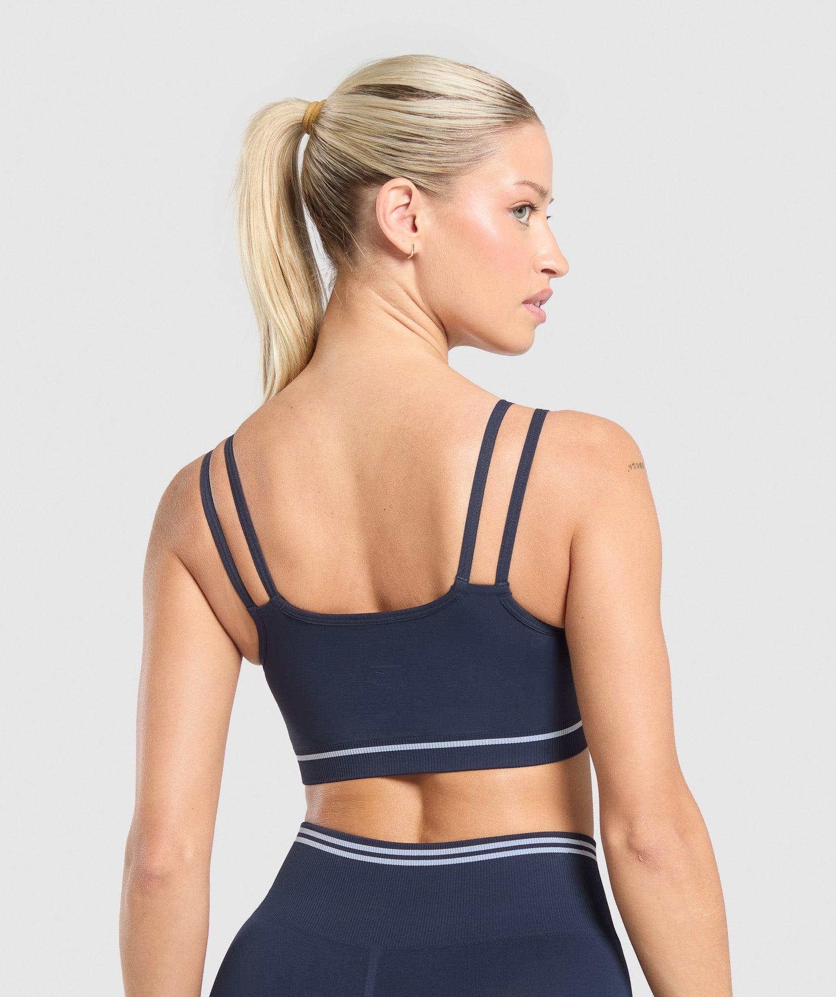 Contrast Seamless Sports Bra Product Image