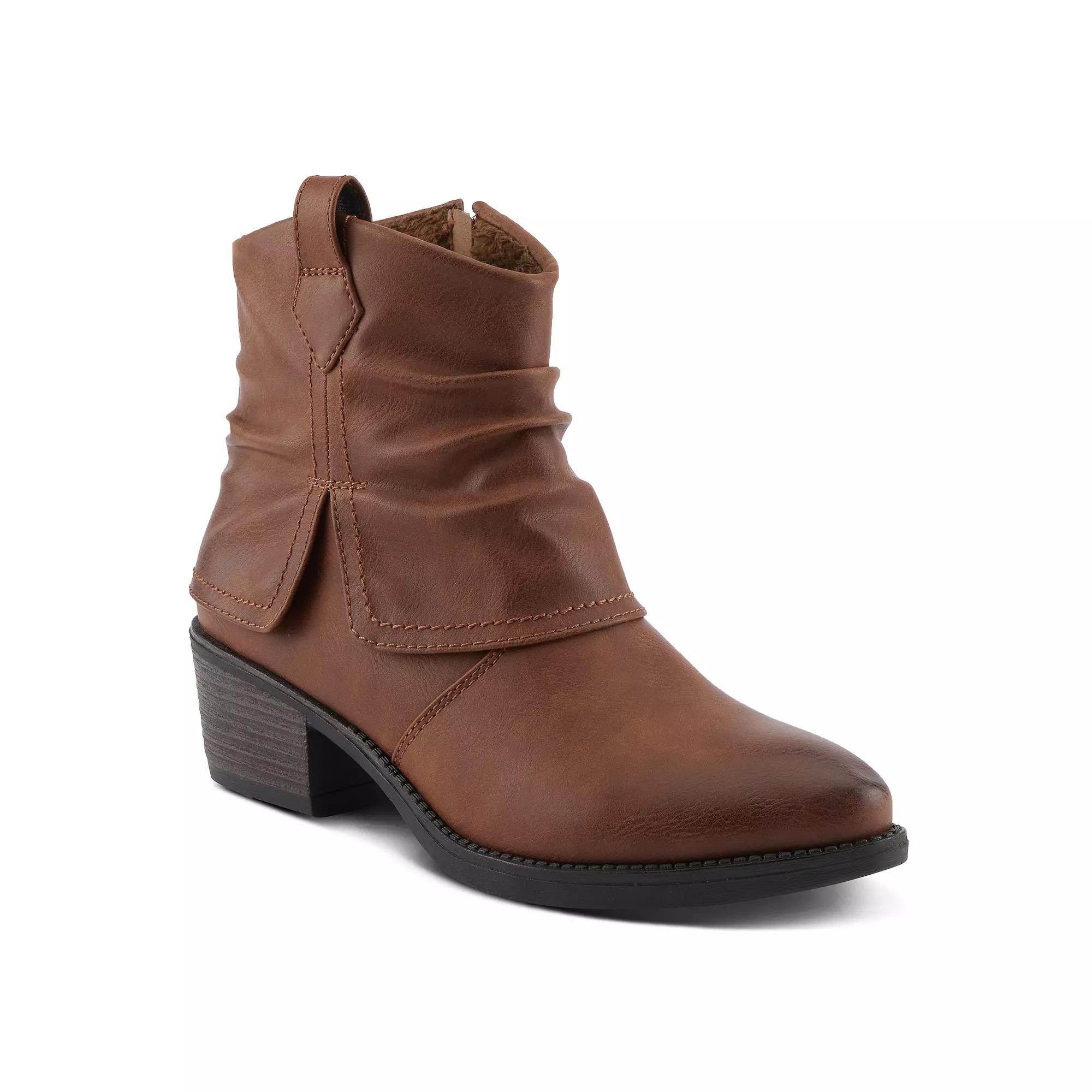 Patrizia Idolize Women's Foldover Heeled Ankle Boots,  Product Image