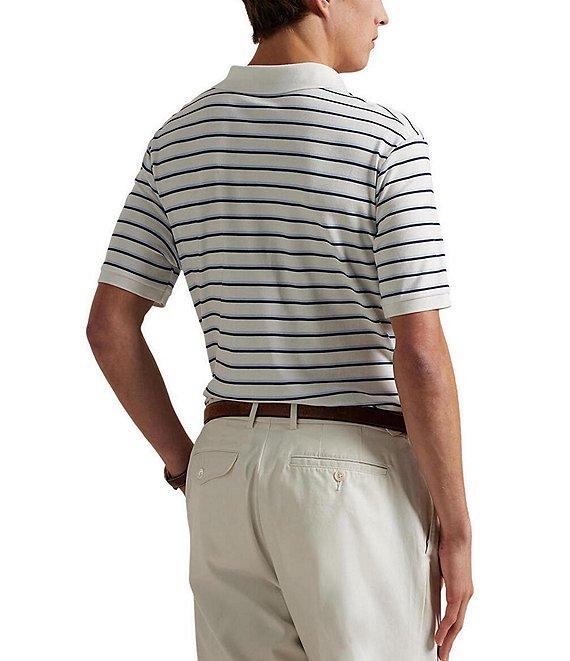 Polo Ralph Lauren Classic Fit Striped Short Sleeve Cotton Polo Shirt Product Image