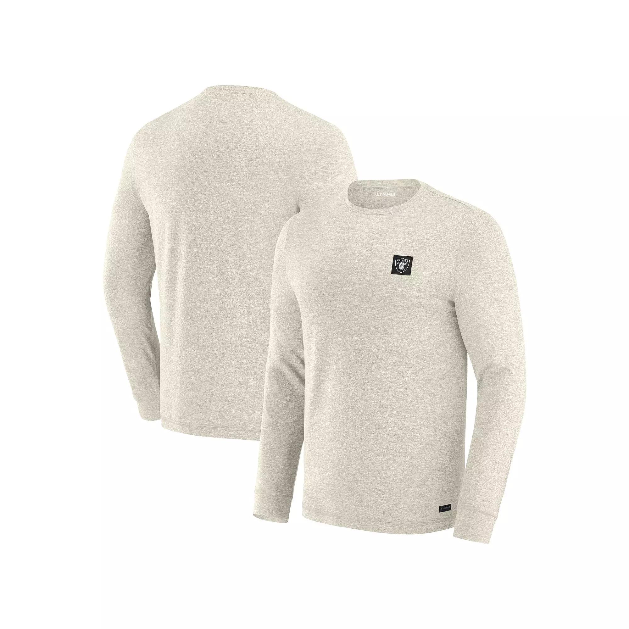 Men's J. Palmer White Las Vegas Raiders Four Down Long Sleeve T-Shirt,  Product Image
