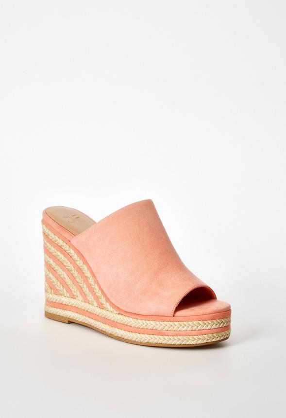 JustFab Margaux Platform Loafer Pump Womens Black/ White Size 8.5 Product Image