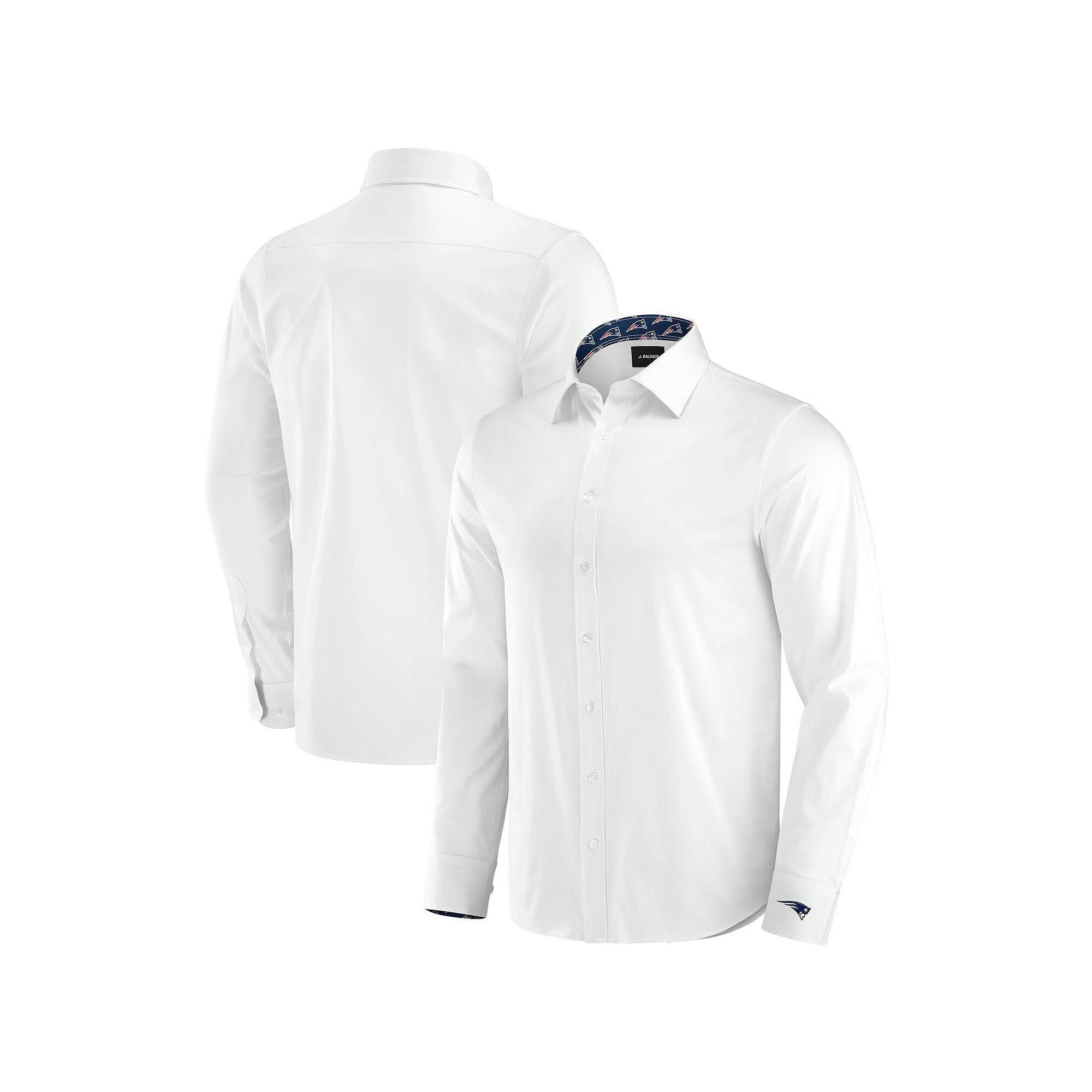Men's J. Palmer White Kansas City Chiefs Man-In-Motion Long Sleeve Button-Up Dress Shirt,  Product Image