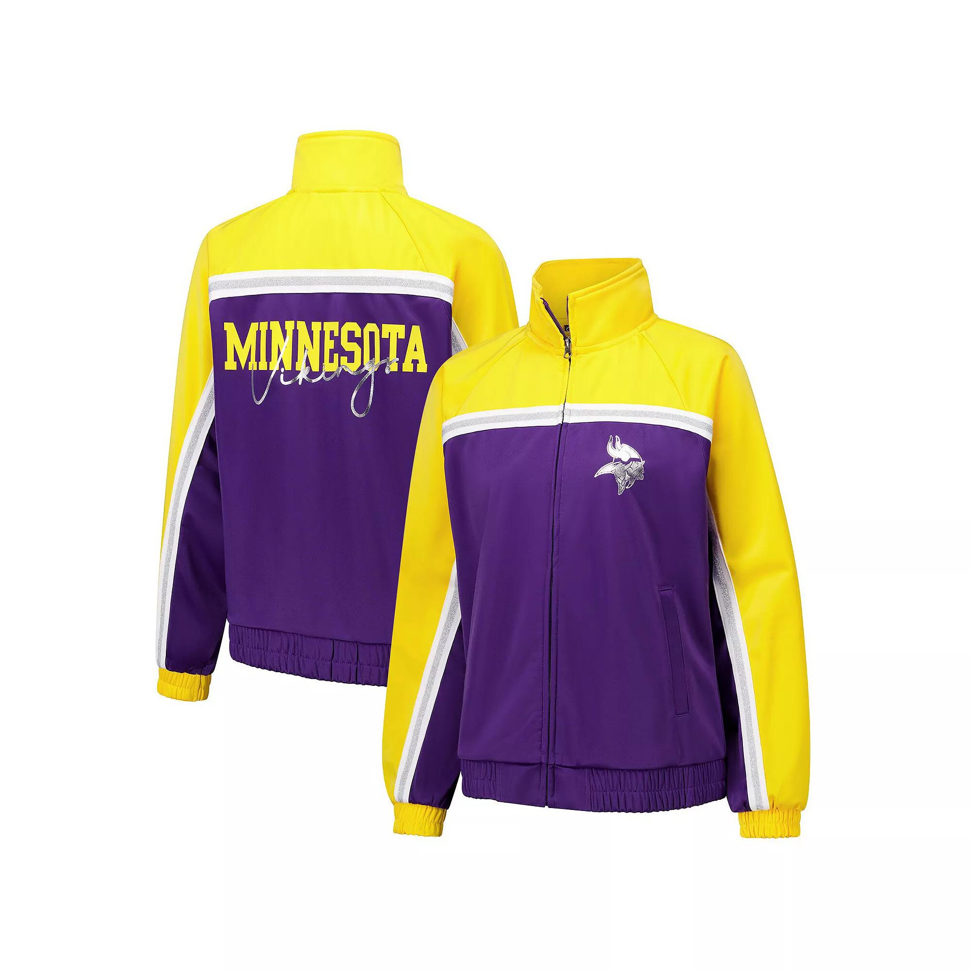 Women's G-III 4Her by Carl Banks Purple Minnesota Vikings Post Game Full-Zip Track Jacket,  Product Image