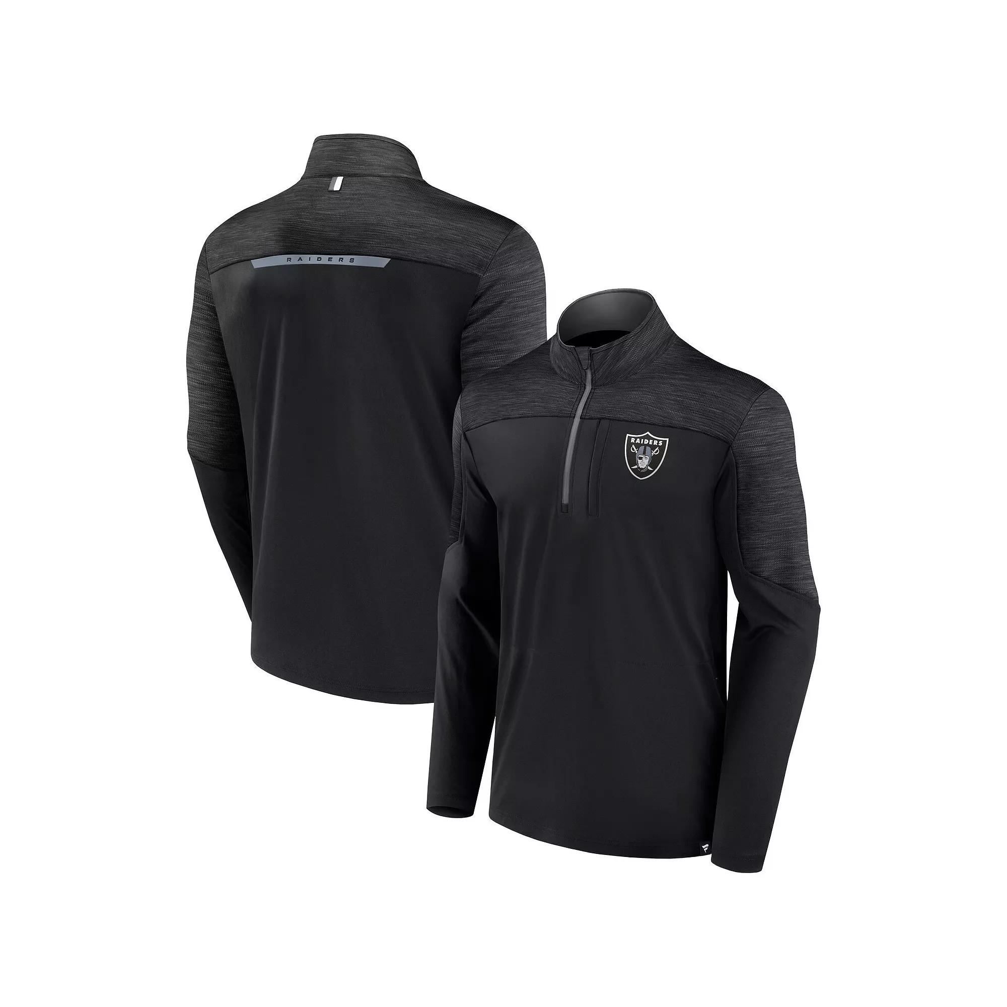 Men's Fanatics Branded Red Tampa Bay Buccaneers Defender Half-Zip Top,  Product Image