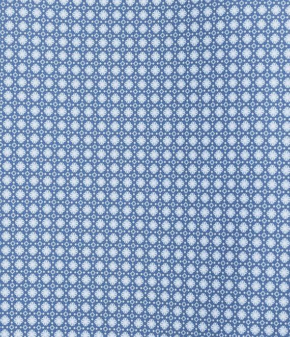 Hart Schaffner Marx Luxury Performance Short Sleeve Micro Floral Print Coat Front Shirt Product Image