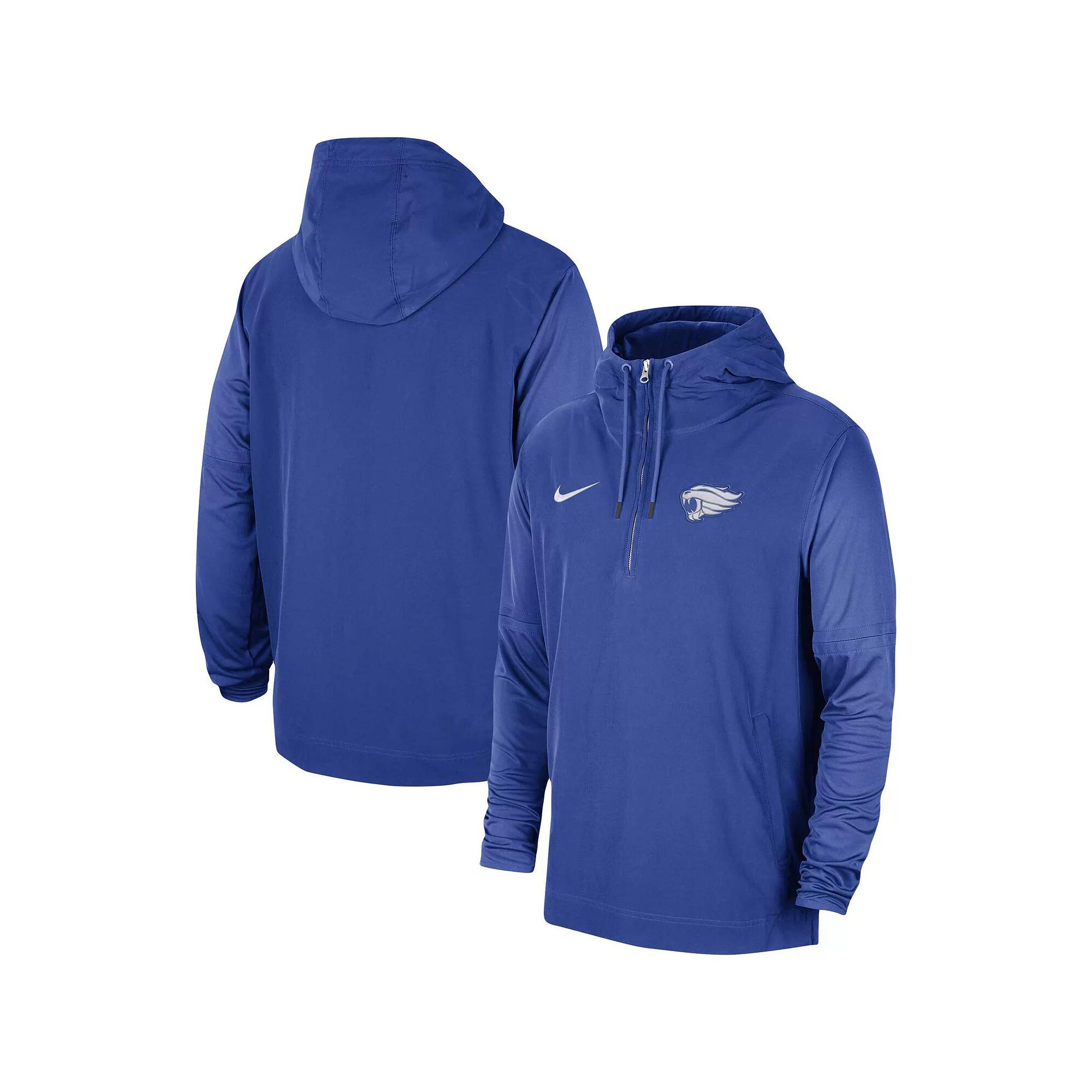 Men's Nike Scarlet Ohio State Buckeyes 2023 Sideline Player Quarter-Zip Hoodie Jacket,  Product Image