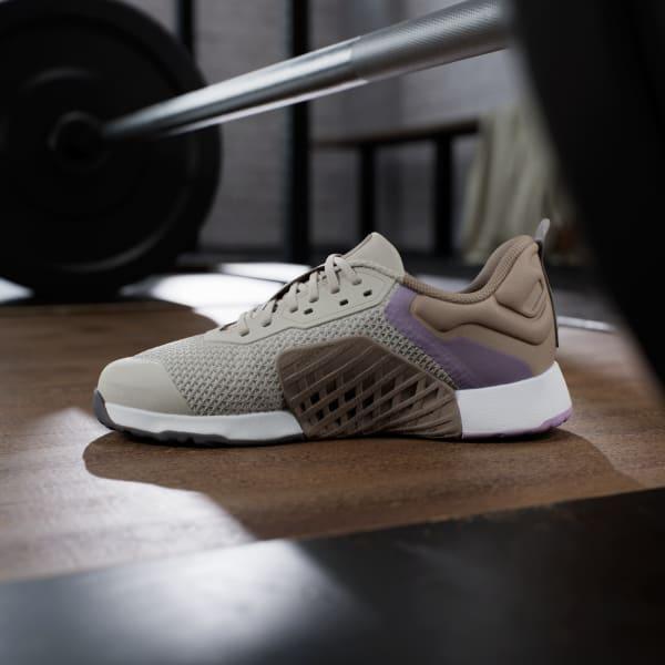 adidas Dropset 3 Training Shoes Beige 7 Womens Product Image