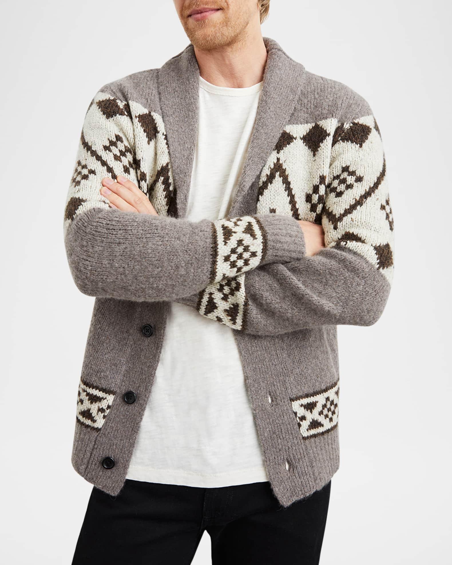 Men's Kallio Geometric Cardigan Product Image