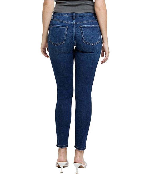 YMI Jeanswear Mid Rise Super Soft Skinny Jeans Product Image