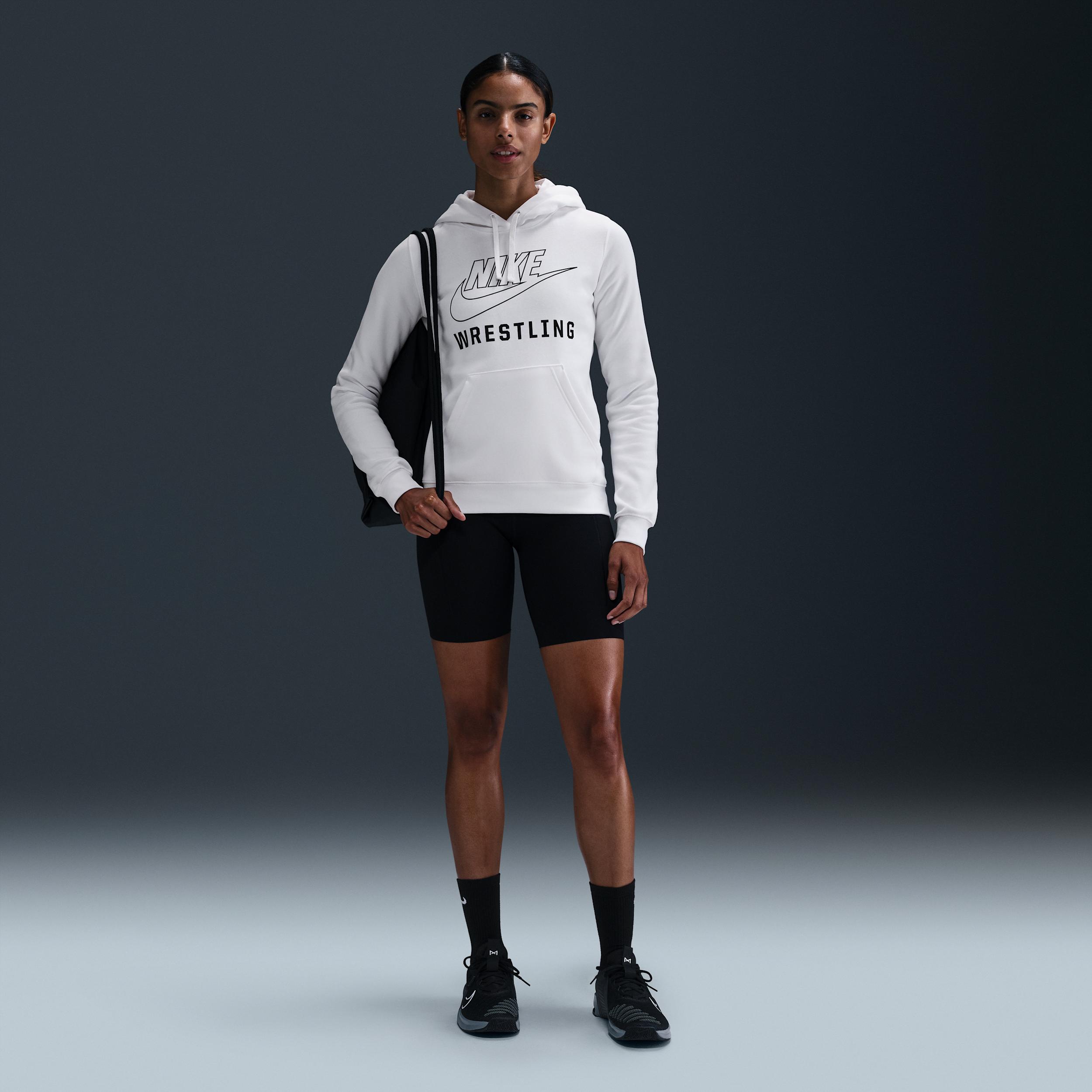 Nike Womens Wrestling Pullover Hoodie | APS471-100 Product Image