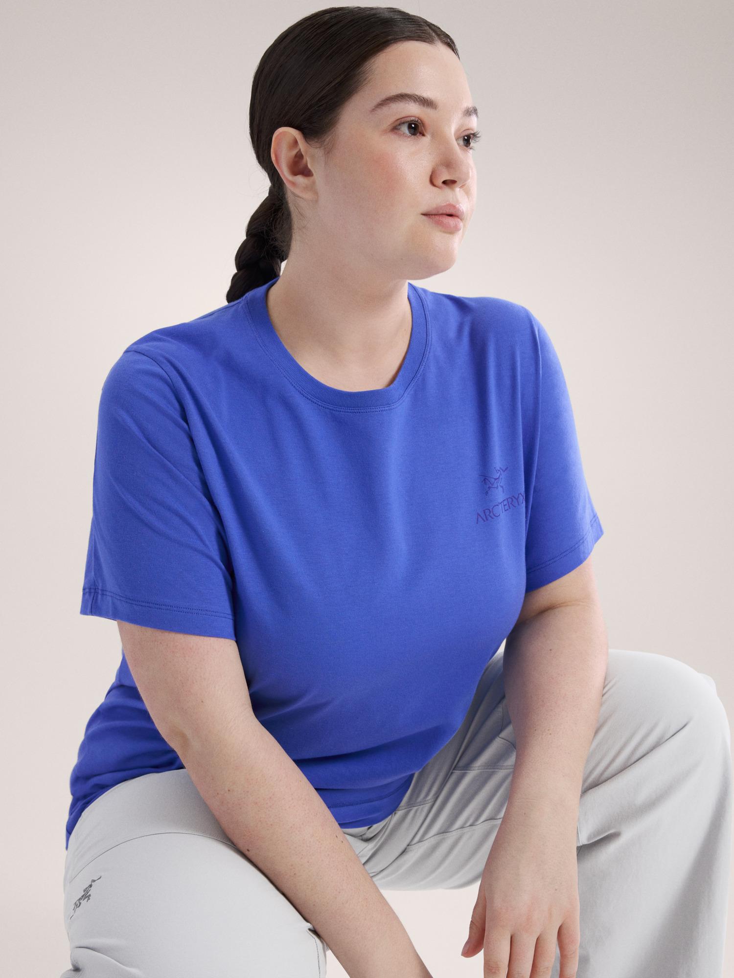 Kragg SL Cotton Emblem Crew Shirt SS Women's Product Image