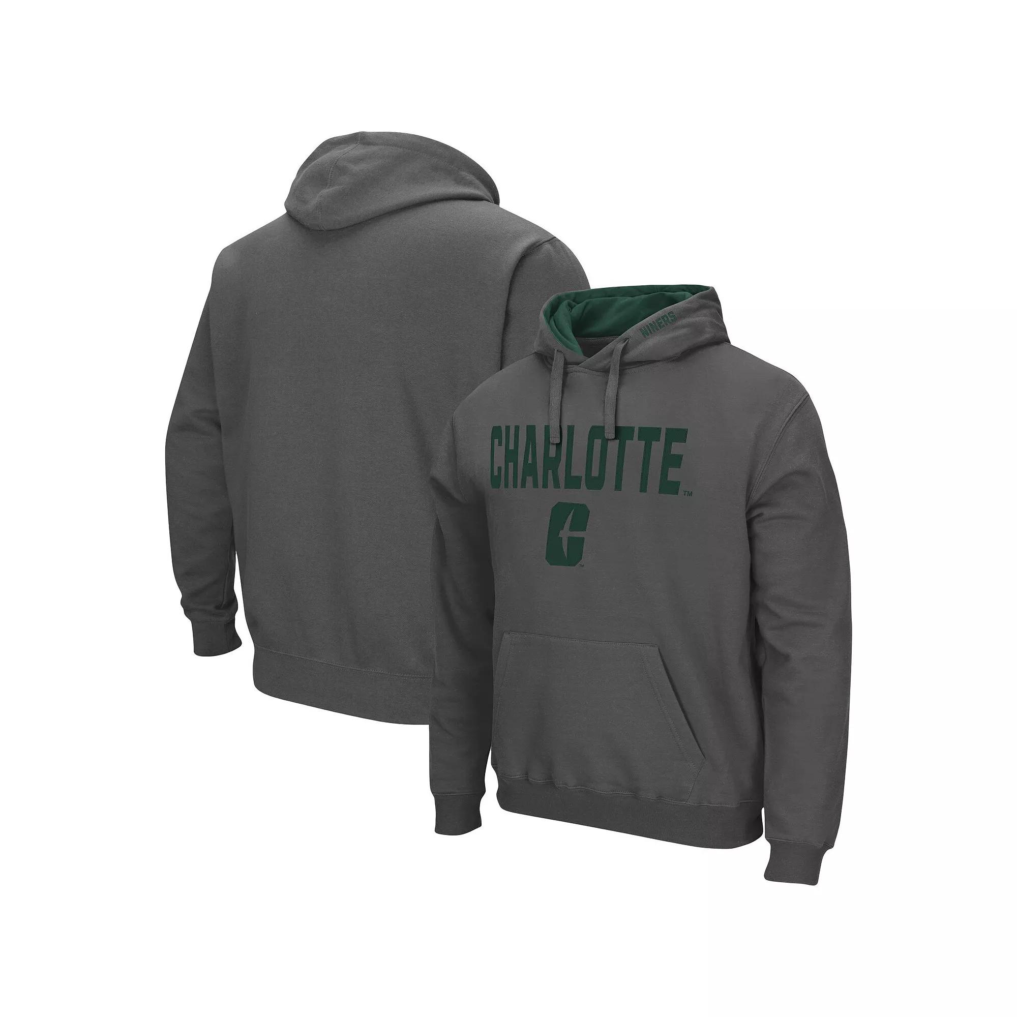 Men's Colosseum Black Virginia Tech Hokies Arch & Logo 3.0 Pullover Hoodie,  Product Image