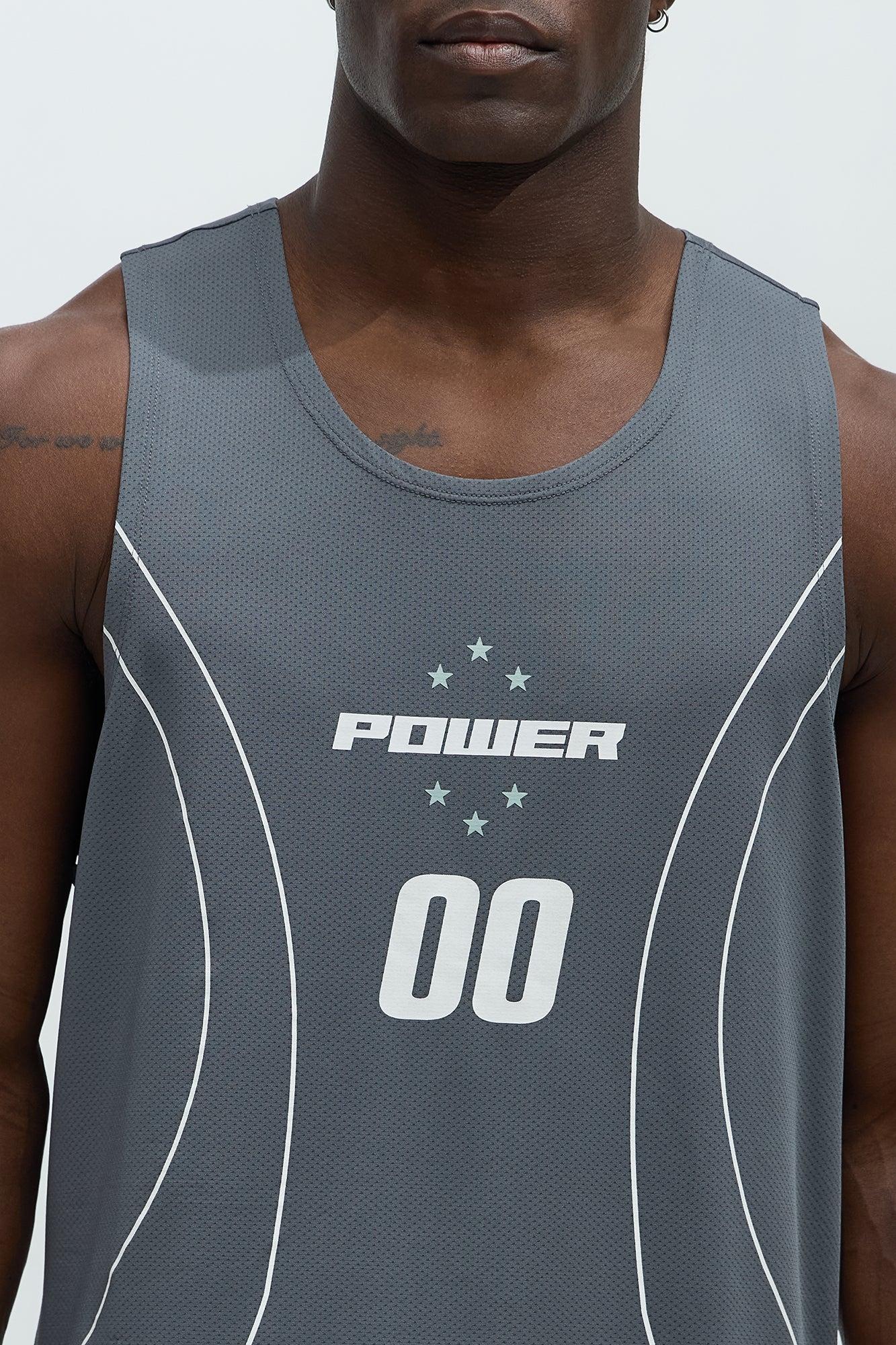 Power Within Active Tank Top - Grey Product Image
