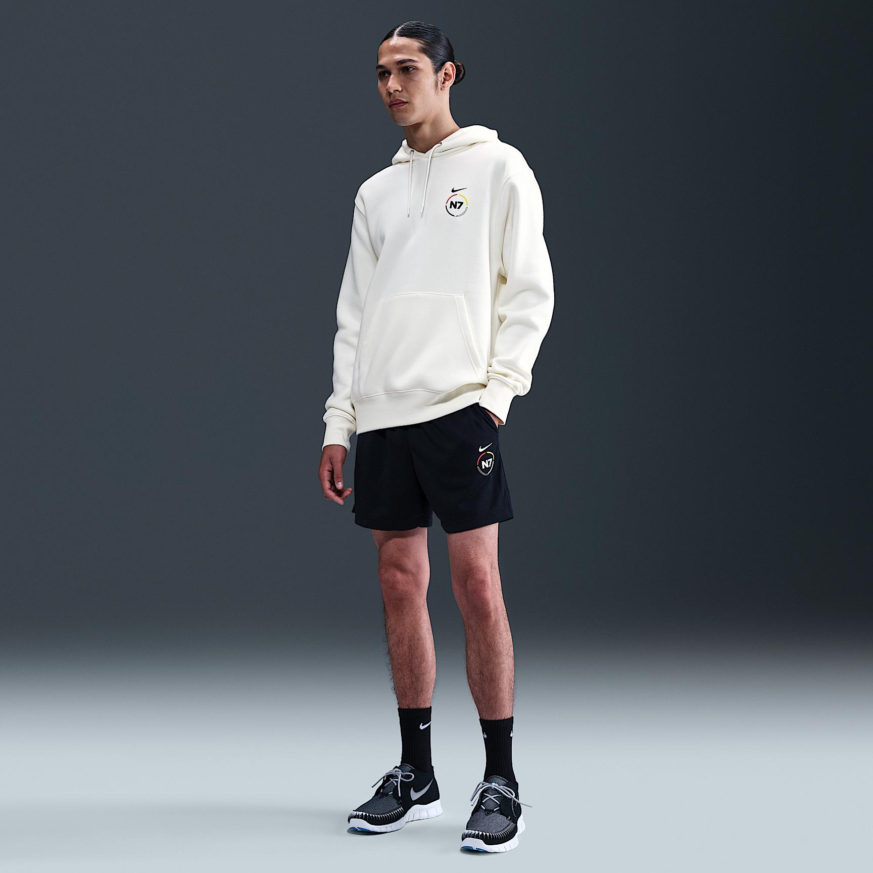 Nike Mens Club N7 Pullover Hoodie | IB8545-133 Product Image