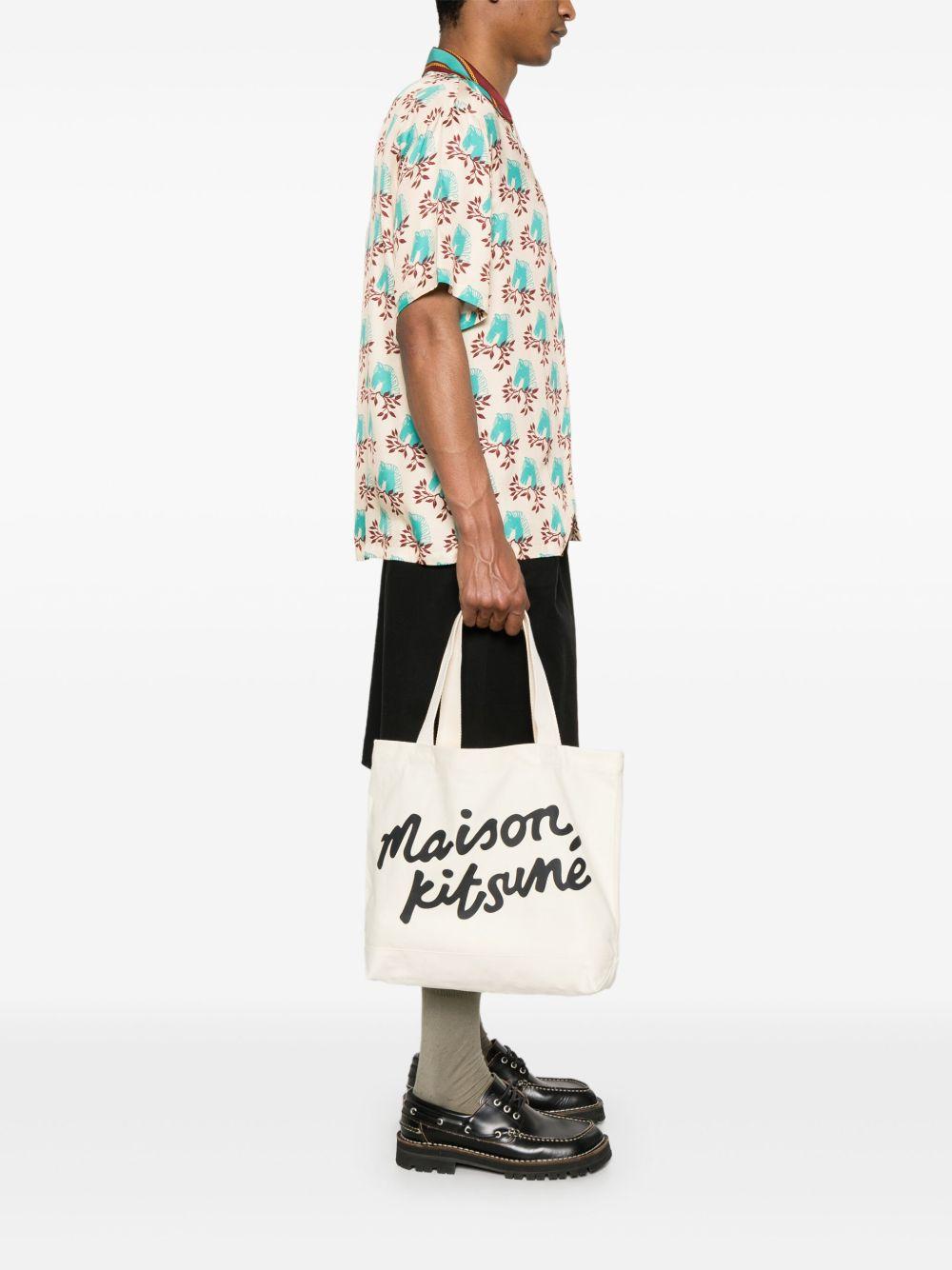 logo-print tote bag Product Image