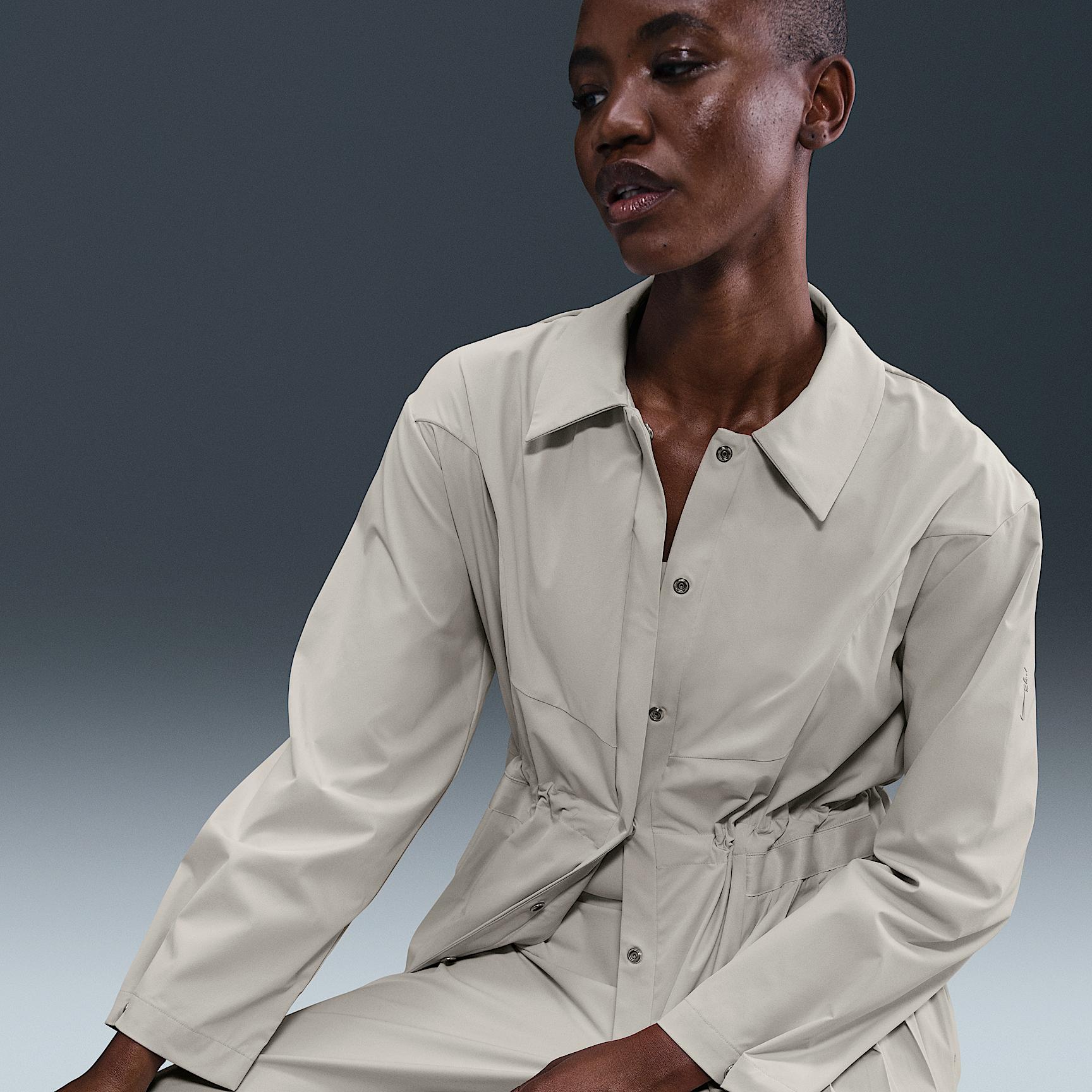 Nike 24.7 PerfectStretch Women's Dri-FIT High-Waisted Loose Pleated Shorts Product Image