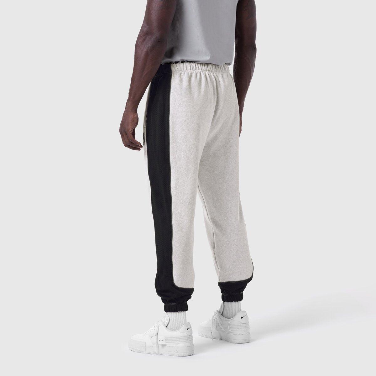 1120. Tech-Terry™ Mesh Panel Sweats - Heather Grey "Blade TD" Product Image