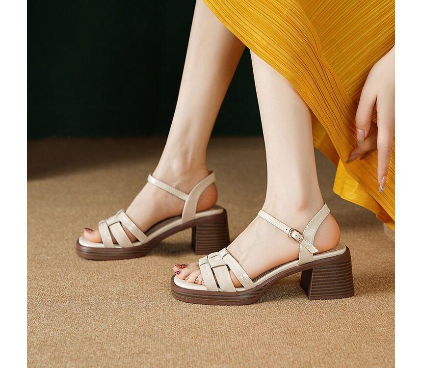 Block Heel Sandals Product Image