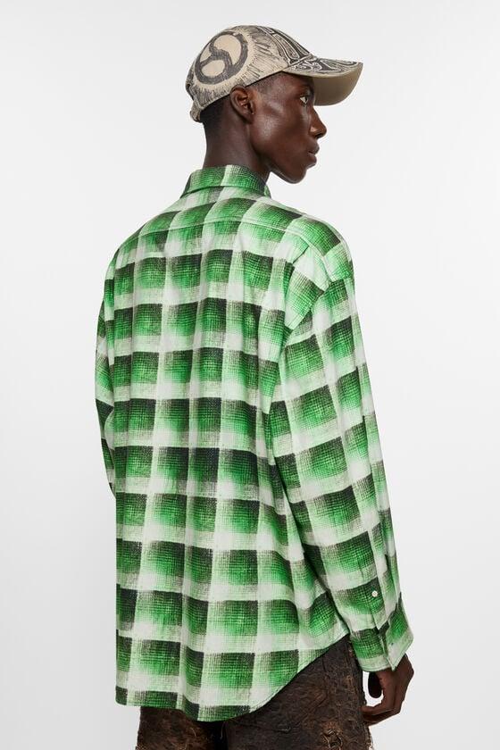 Check button-up shirt Product Image