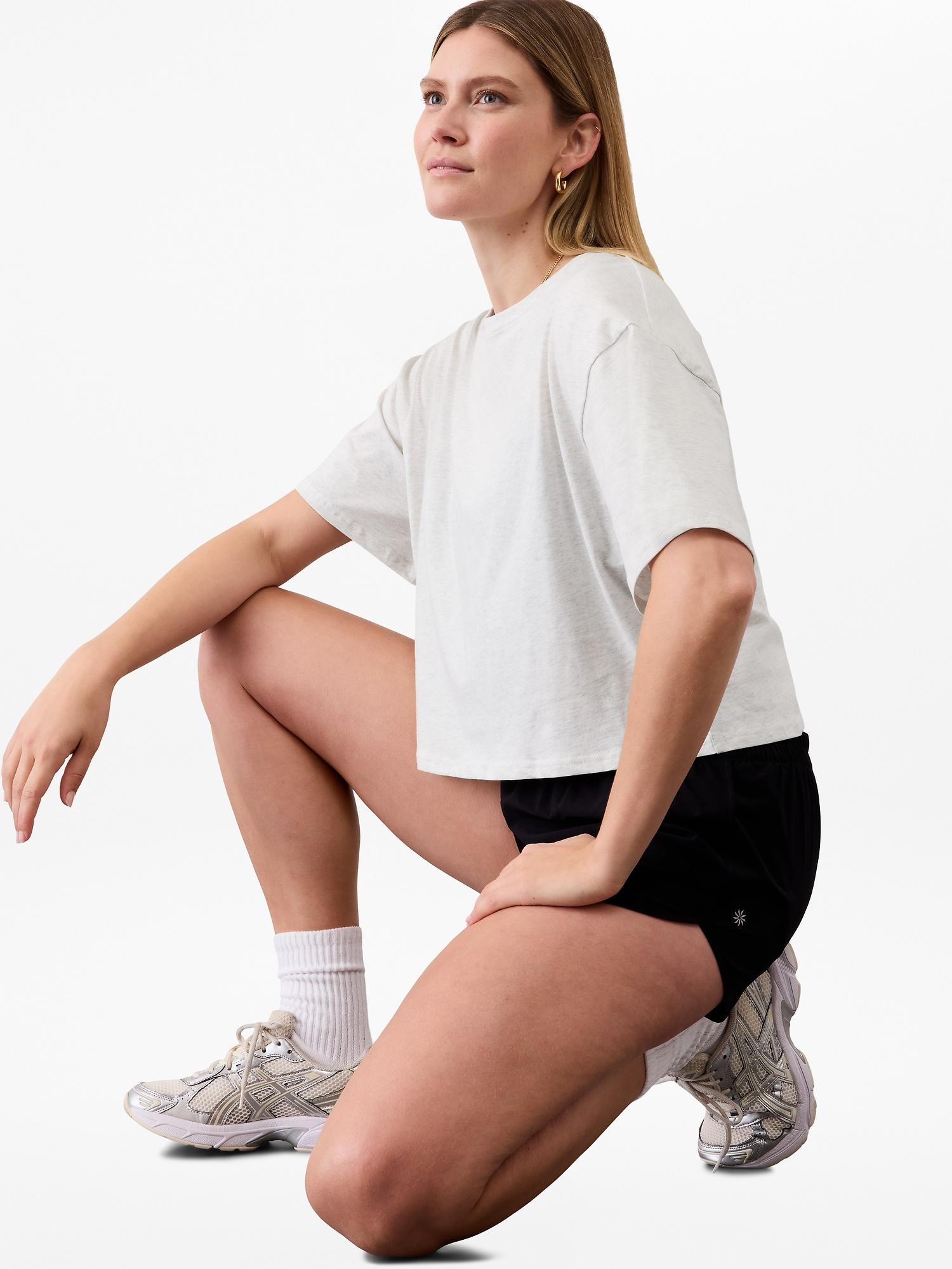 True Cotton Crop Tee Product Image