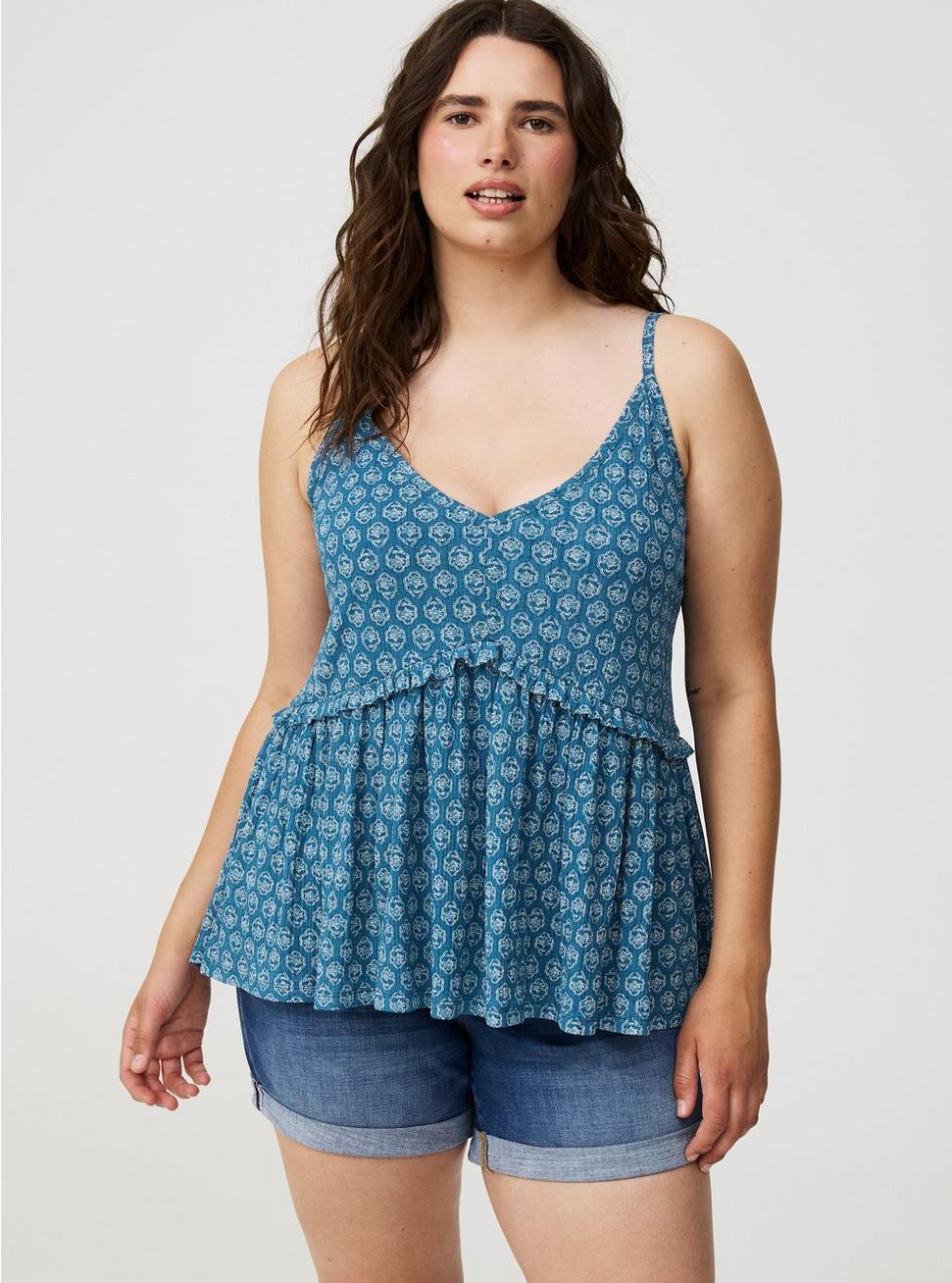 Ruffle Tunic Tank Product Image