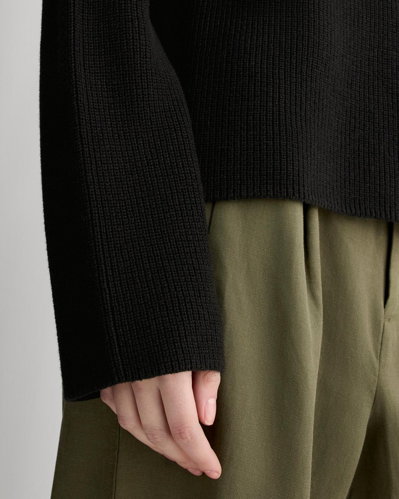 Womens Slouchy Funnel Neck in Everyday Cotton Sweater by Everlane Product Image