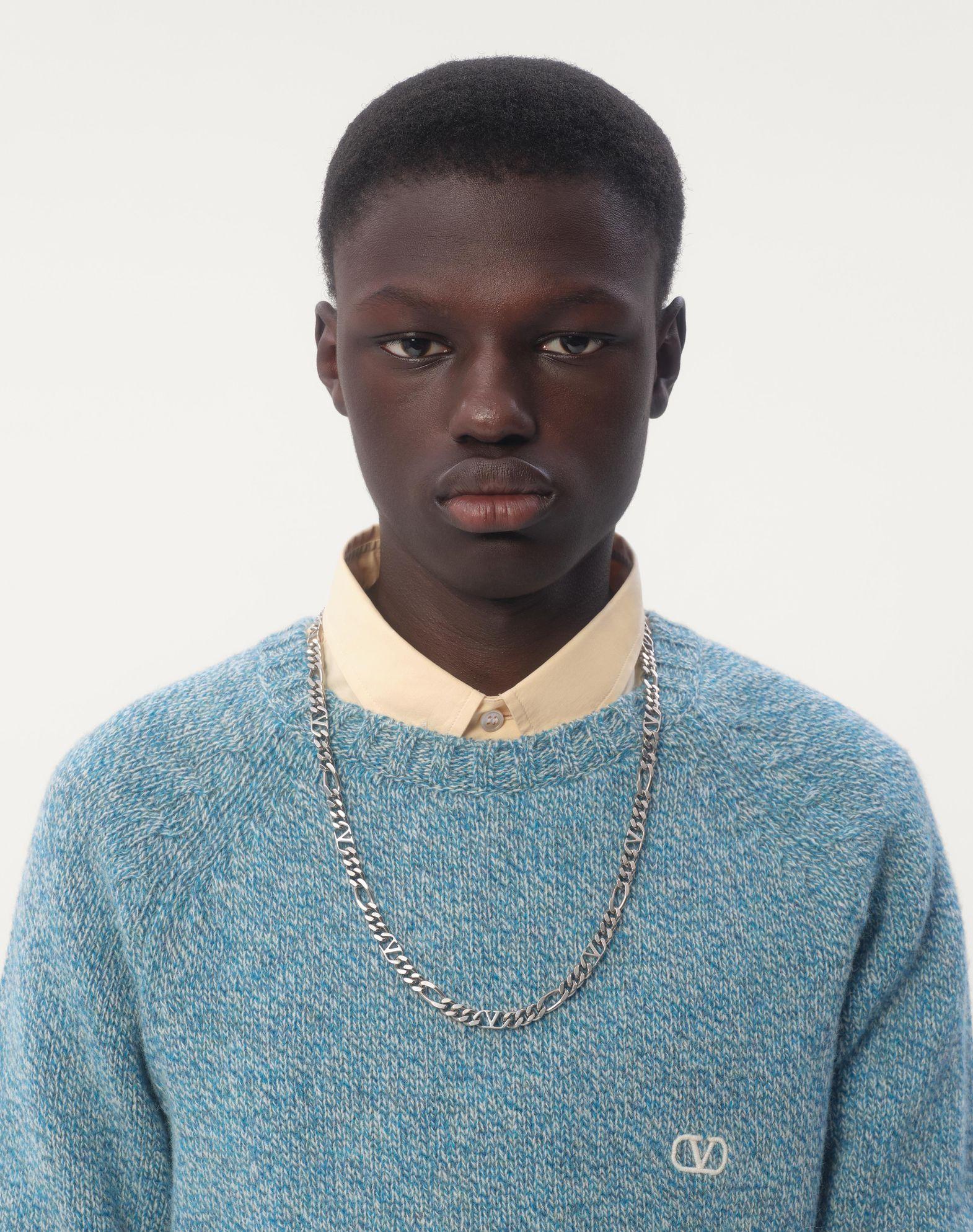 Vlogo Signature Metal Necklace Product Image