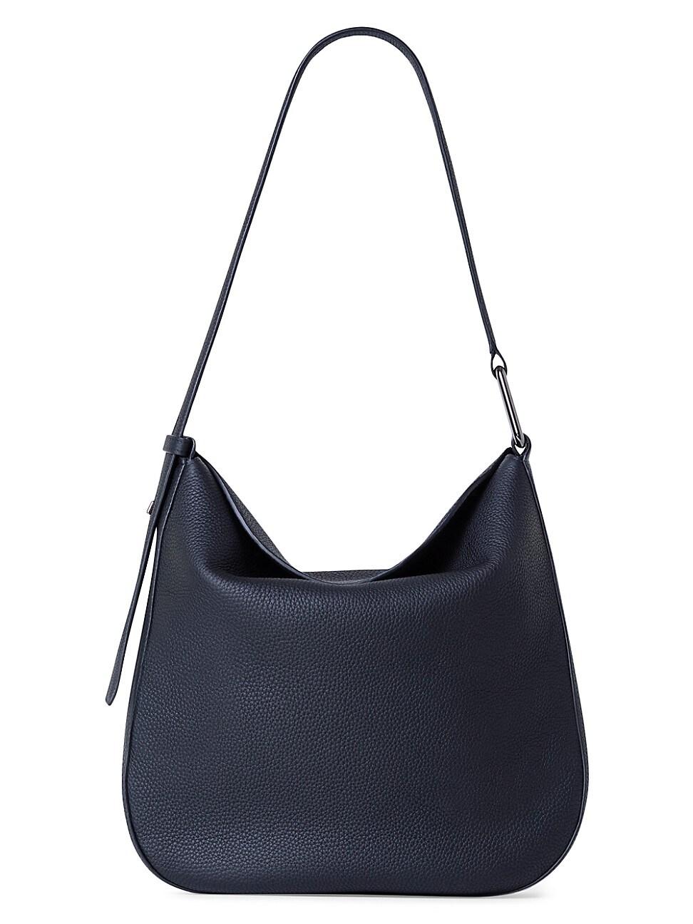 Womens Medium Anna Leather Hobo Bag Product Image